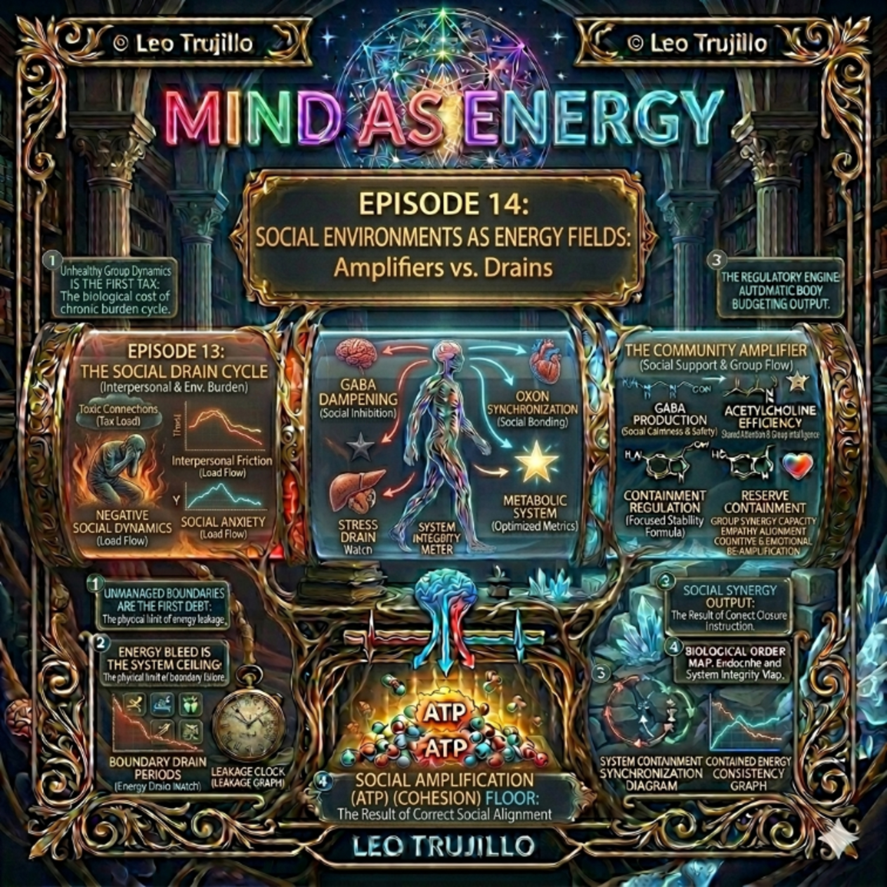 Mind As Energy: E14-Social Environments as Energy Fields: Amplifiers vs. Drains
 episode artwork