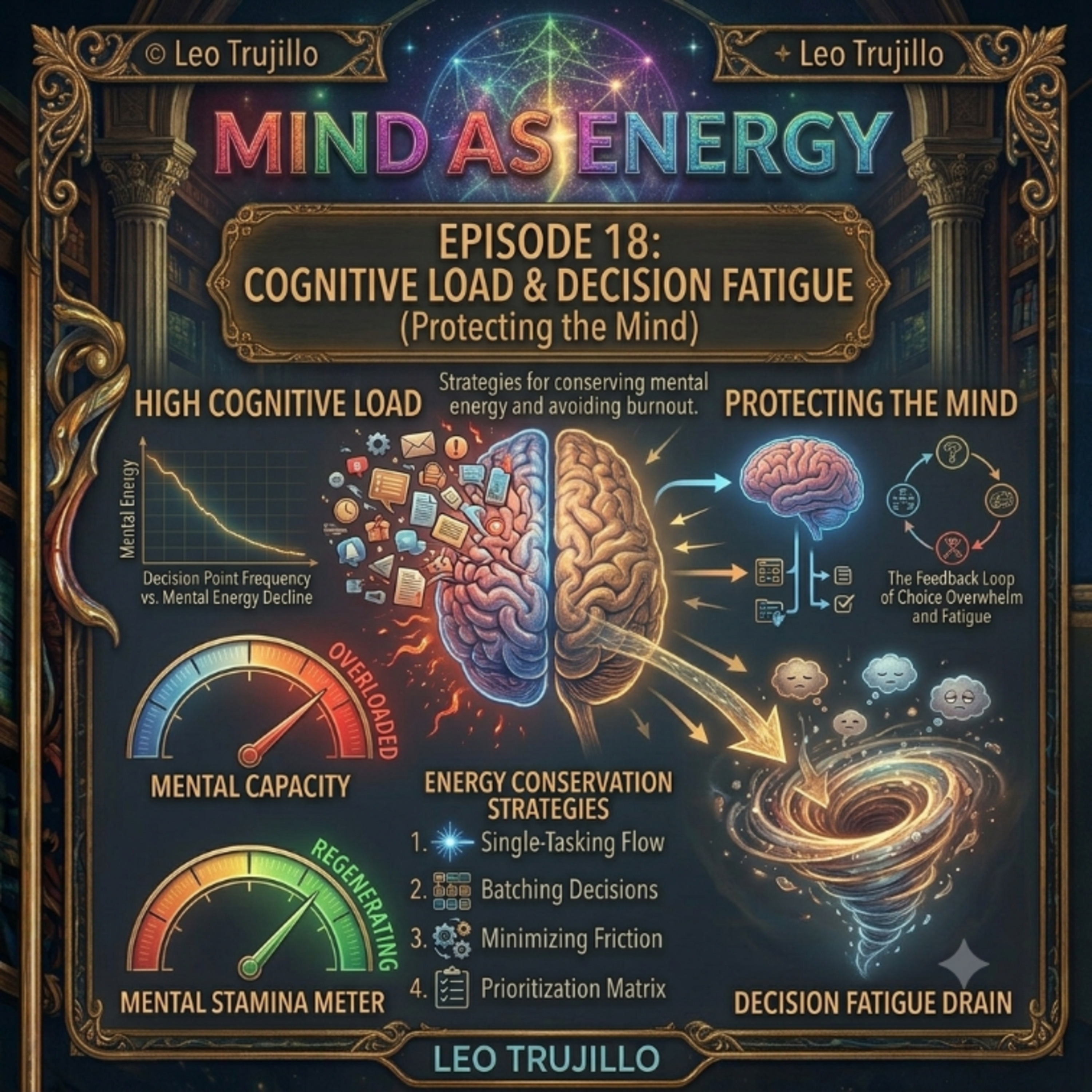 Mind As Energy: E18- Cognitive Load and Decision Fatigue episode artwork