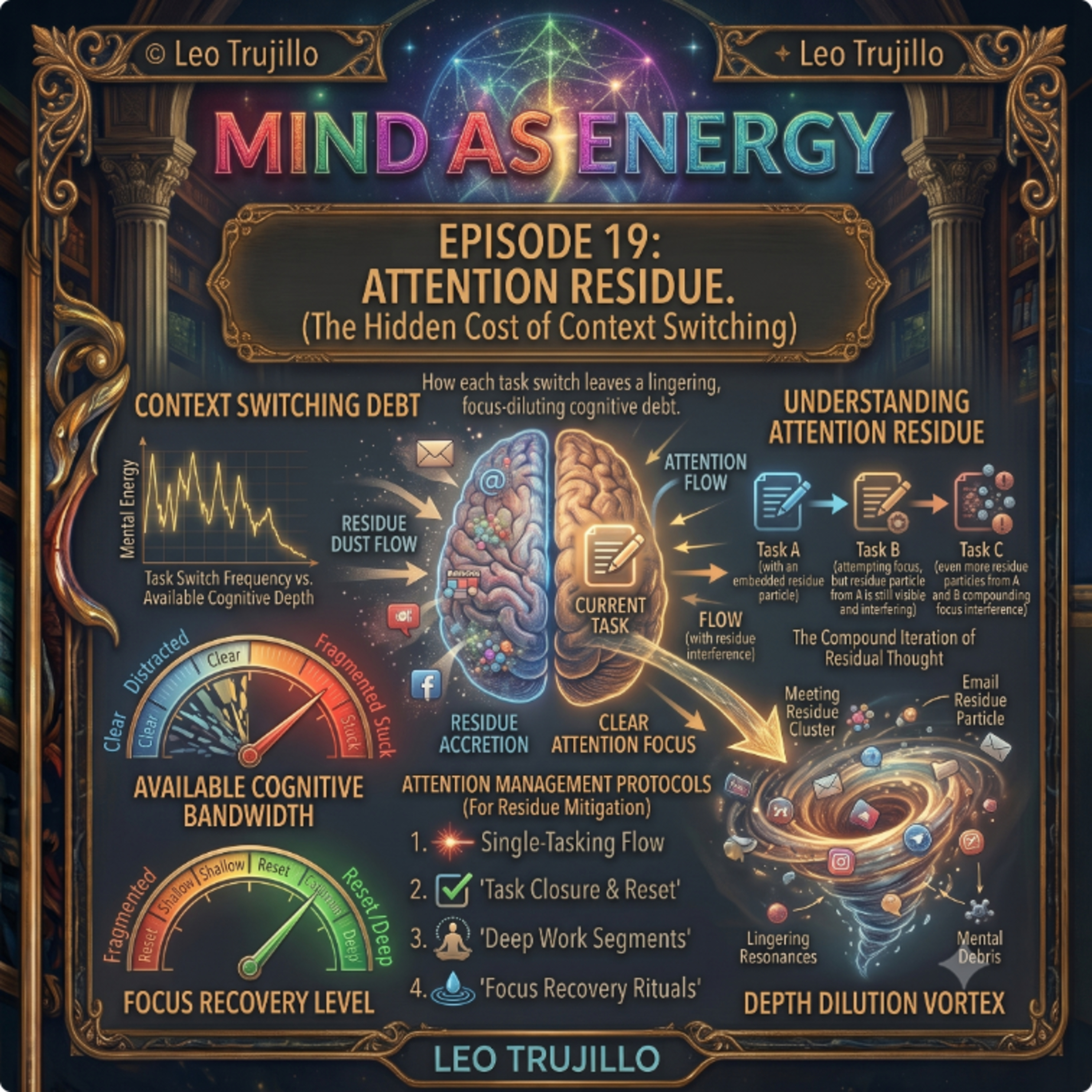 Mind As Energy: E19- Attention Residue.
The Hidden Cost of Context Switching. episode artwork