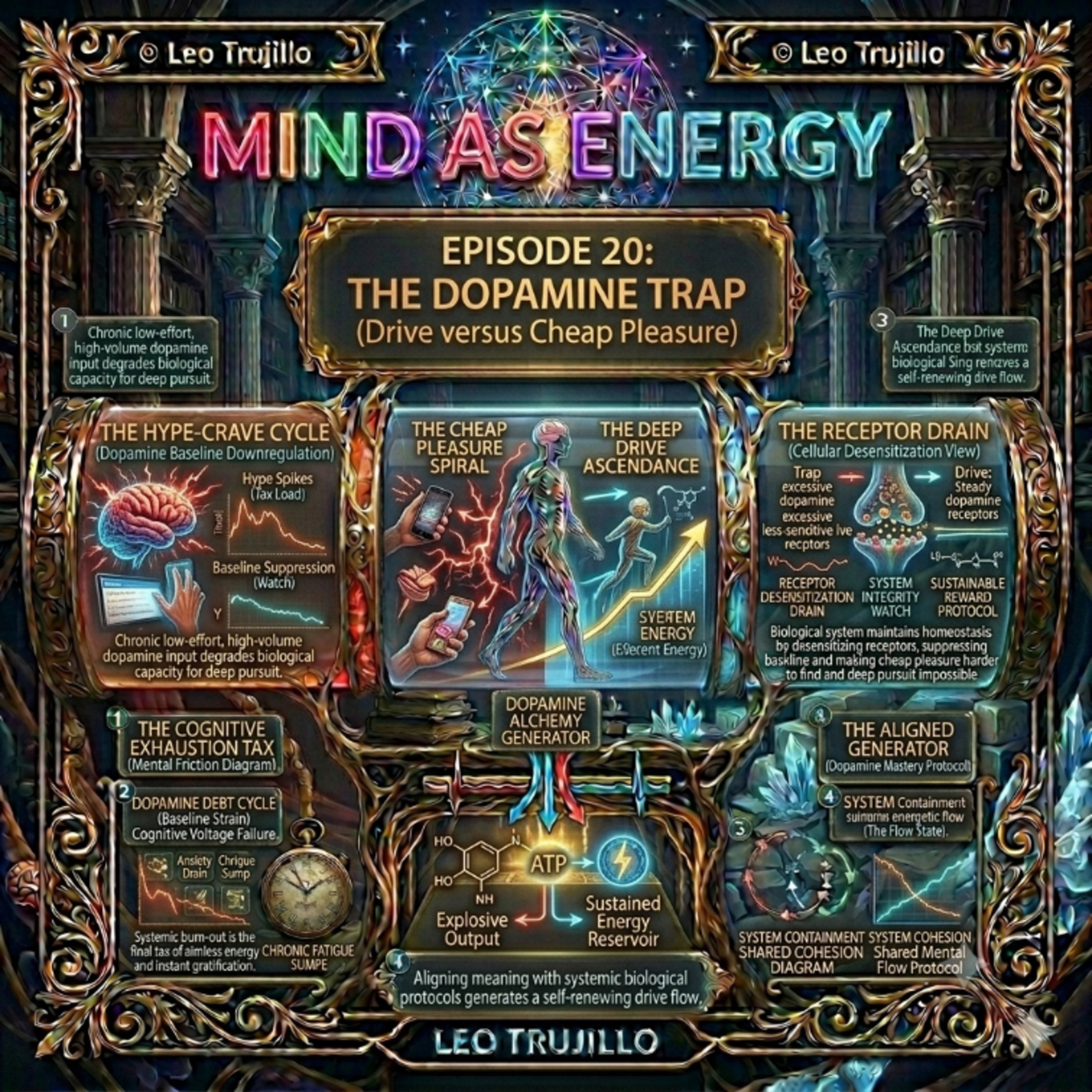 Mind As Energy: E20-The Dopamine Trap. Drive versus Cheap Pleasure. episode artwork