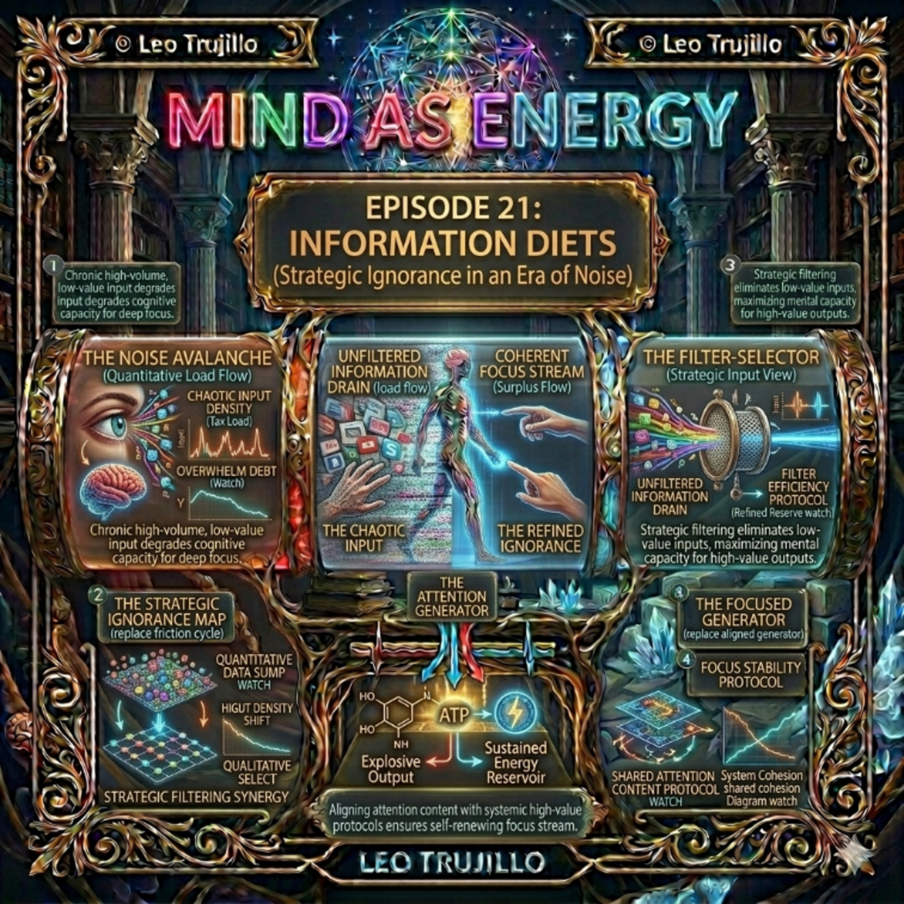 Mind As Energy: E21-Information Diets: Strategic Ignorance in an Era of Noise. episode artwork