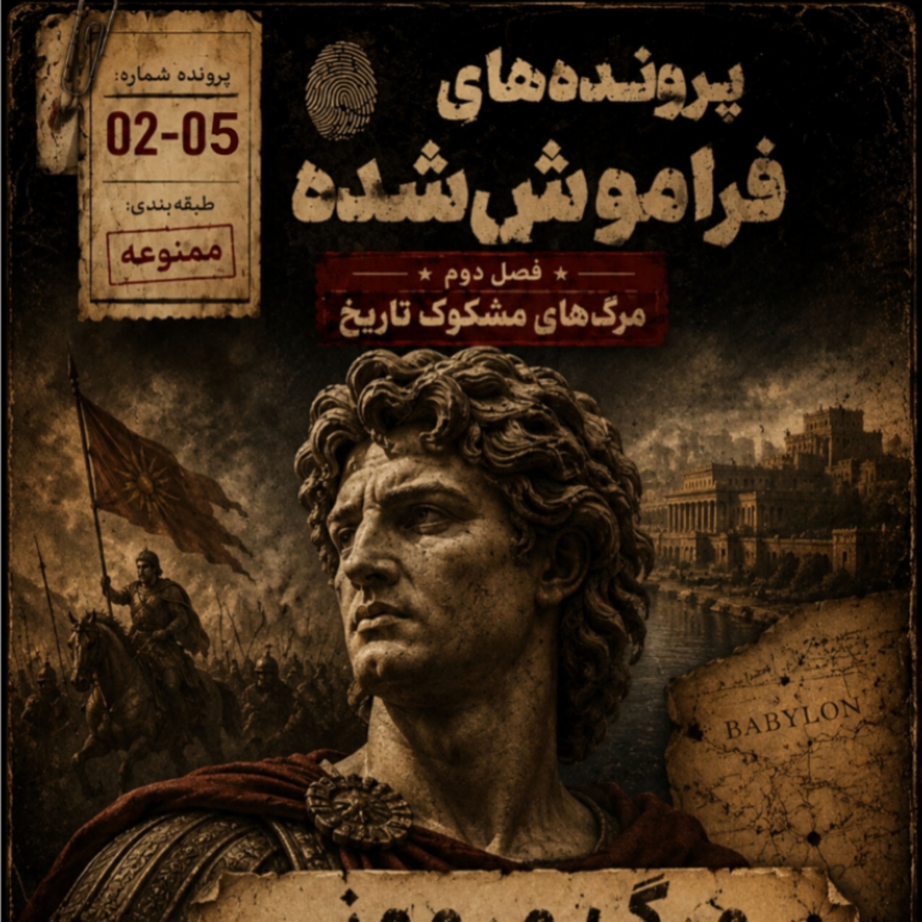 کاور راز مرگ اسکندر مقدونی