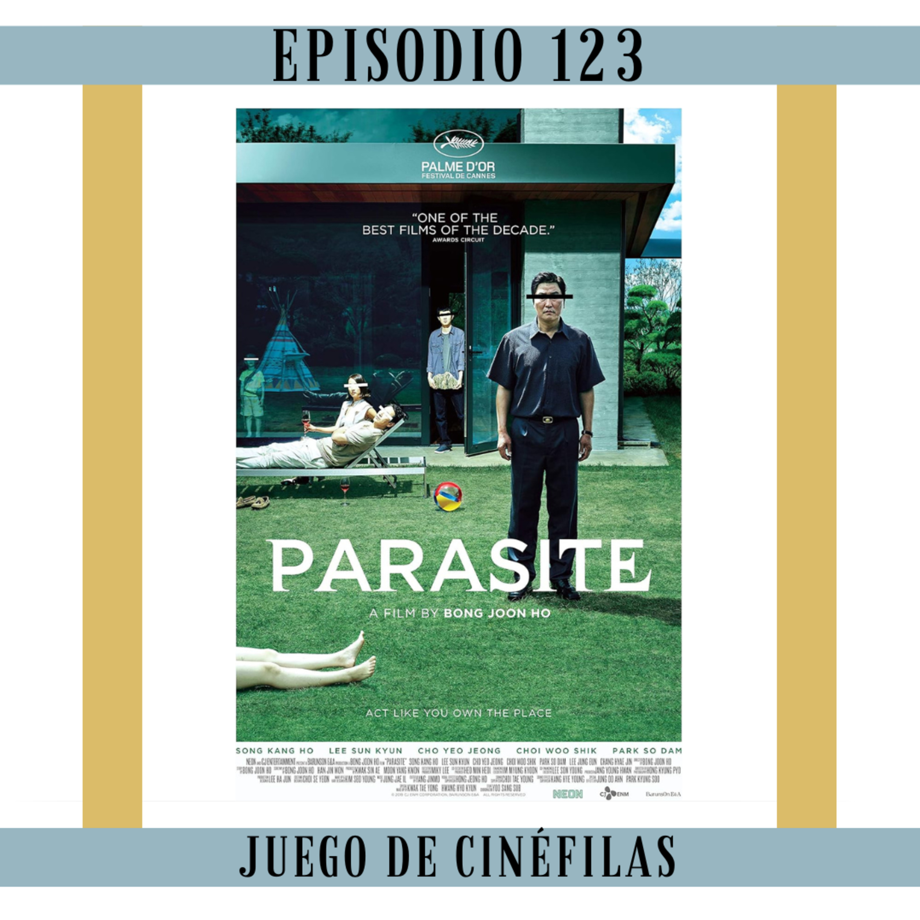 123. Parasite: Una película perfecta episode artwork