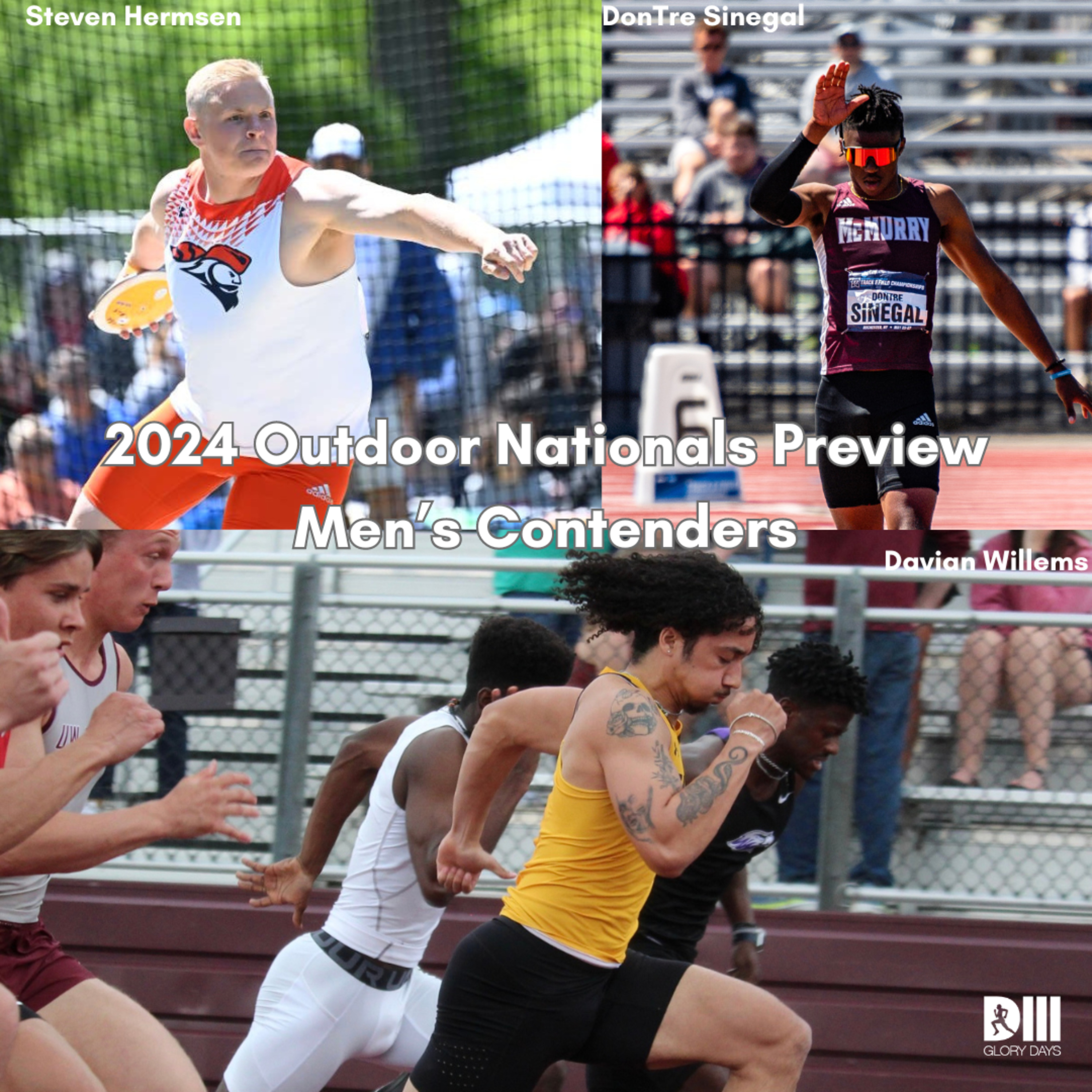 2024 D3 Outdoor Nationals: Men's Contenders