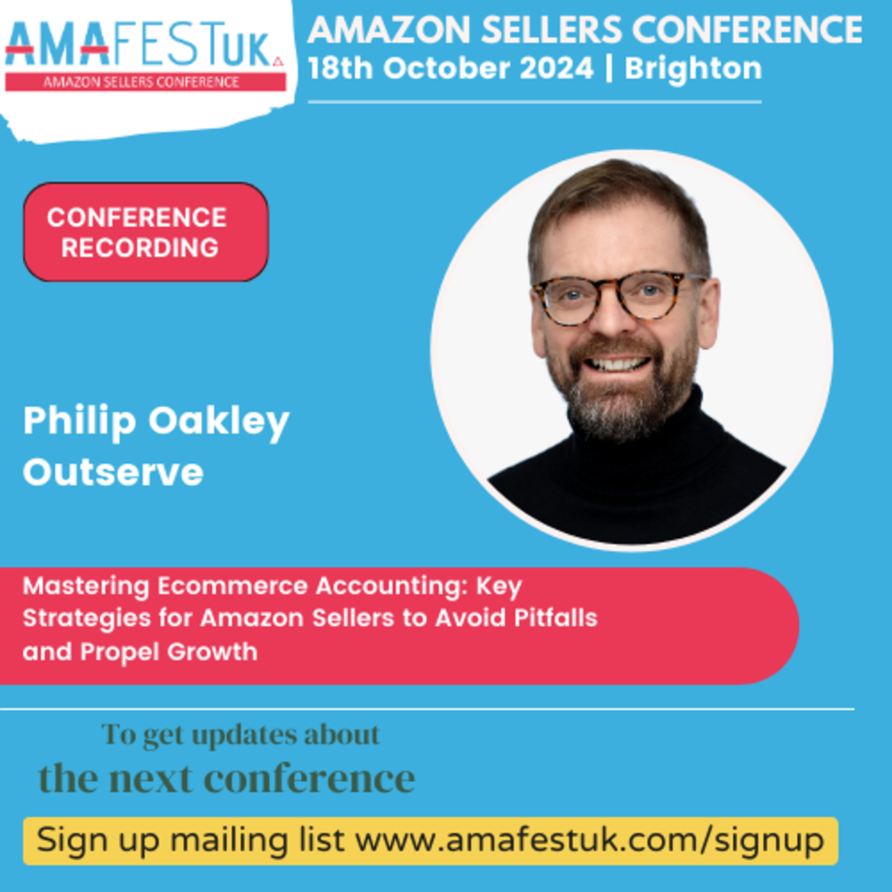 AmafestUK 2024 | Mastering Ecommerce Accounting: Key Strategies for Amazon Sellers to Avoid Pitfalls and Propel Growth episode artwork