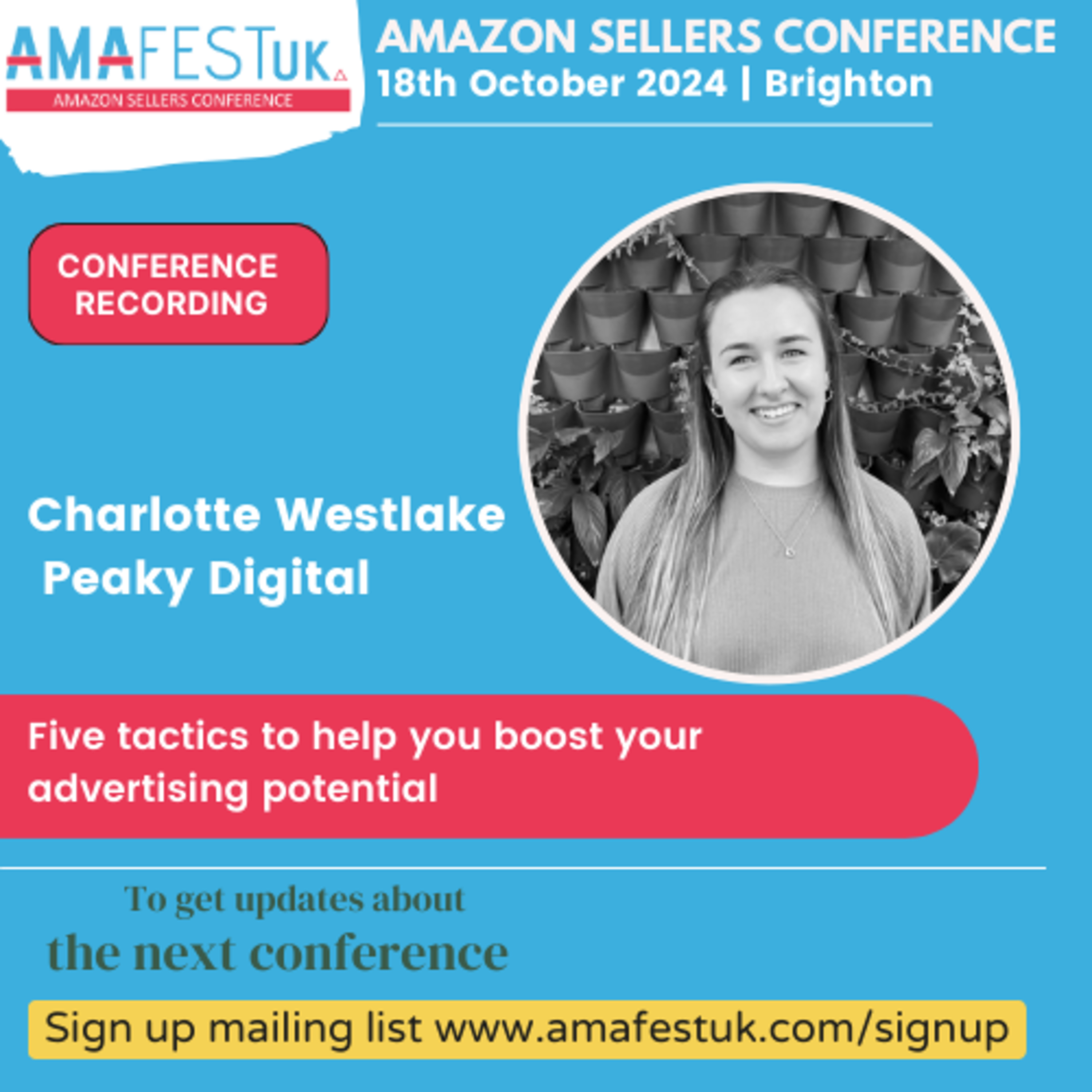 AmafestUK 2024 | Five tactics to help you boost your advertising potential episode artwork