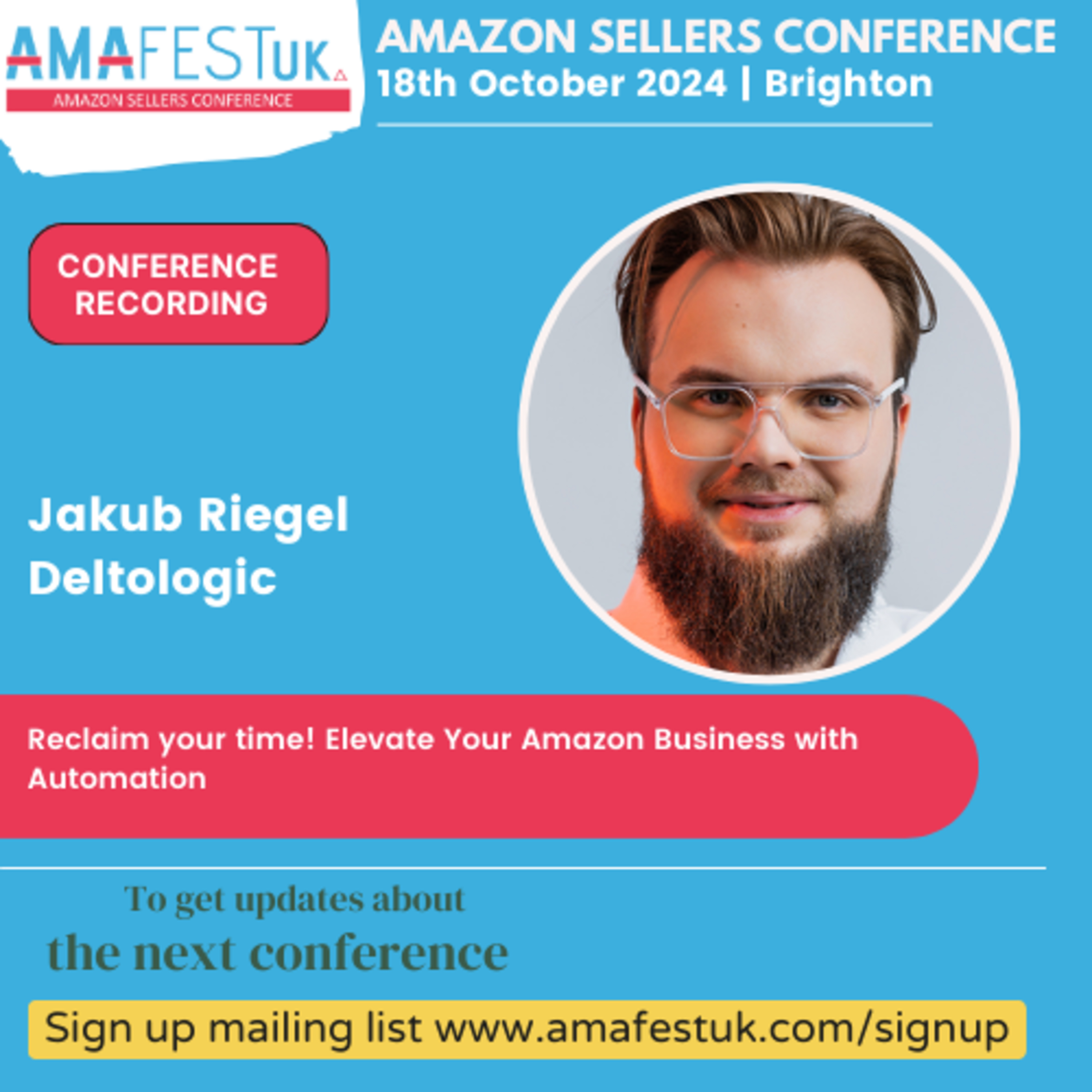 AmafestUK 2024 | This talk will explore why you need a proactive and predictive bidding technology to stay competitive in a dynamic market and why rules based automated bidding.  episode artwork