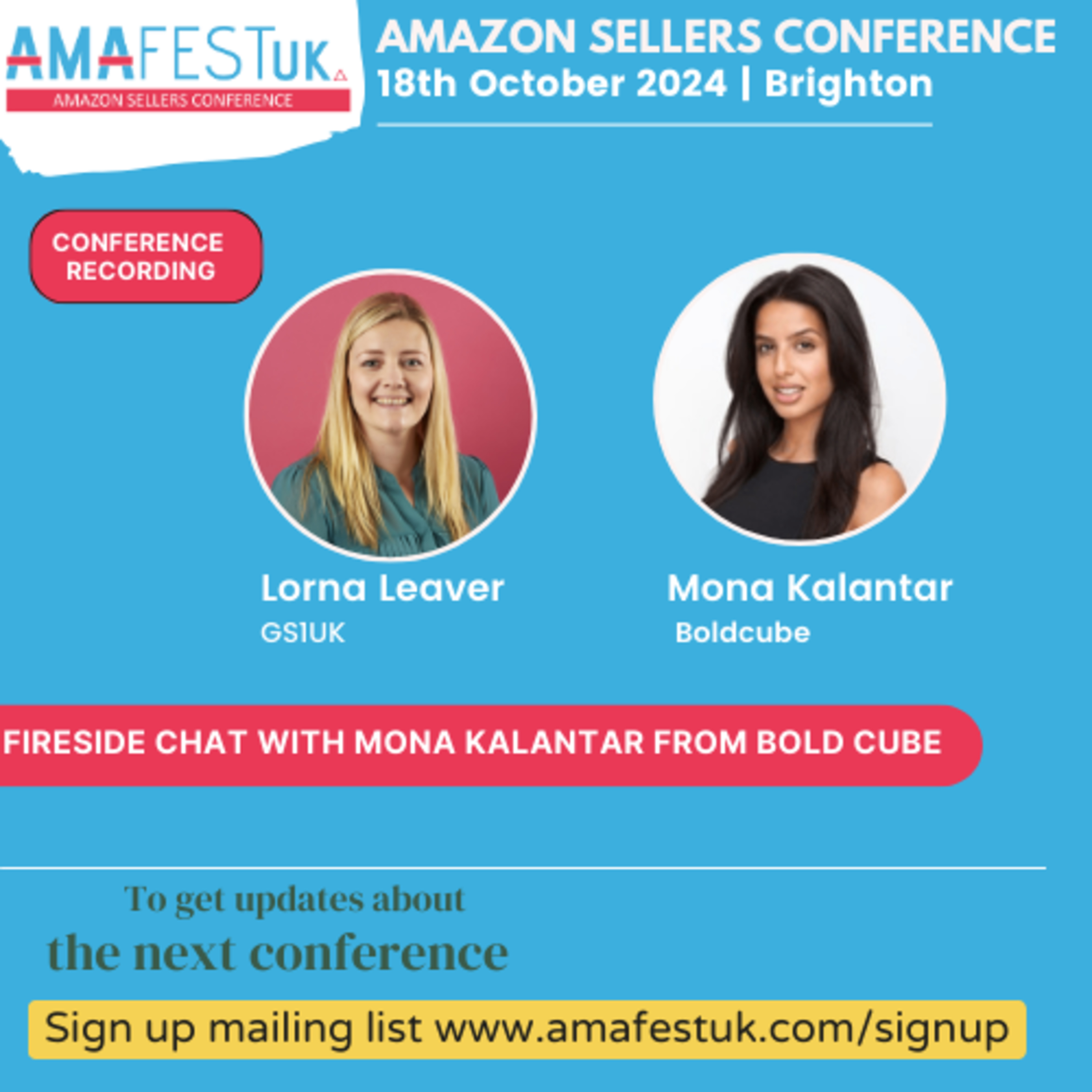 AmafestUK 2024 | Fireside Chat with Mona Kalantar from Bold Cube episode artwork
