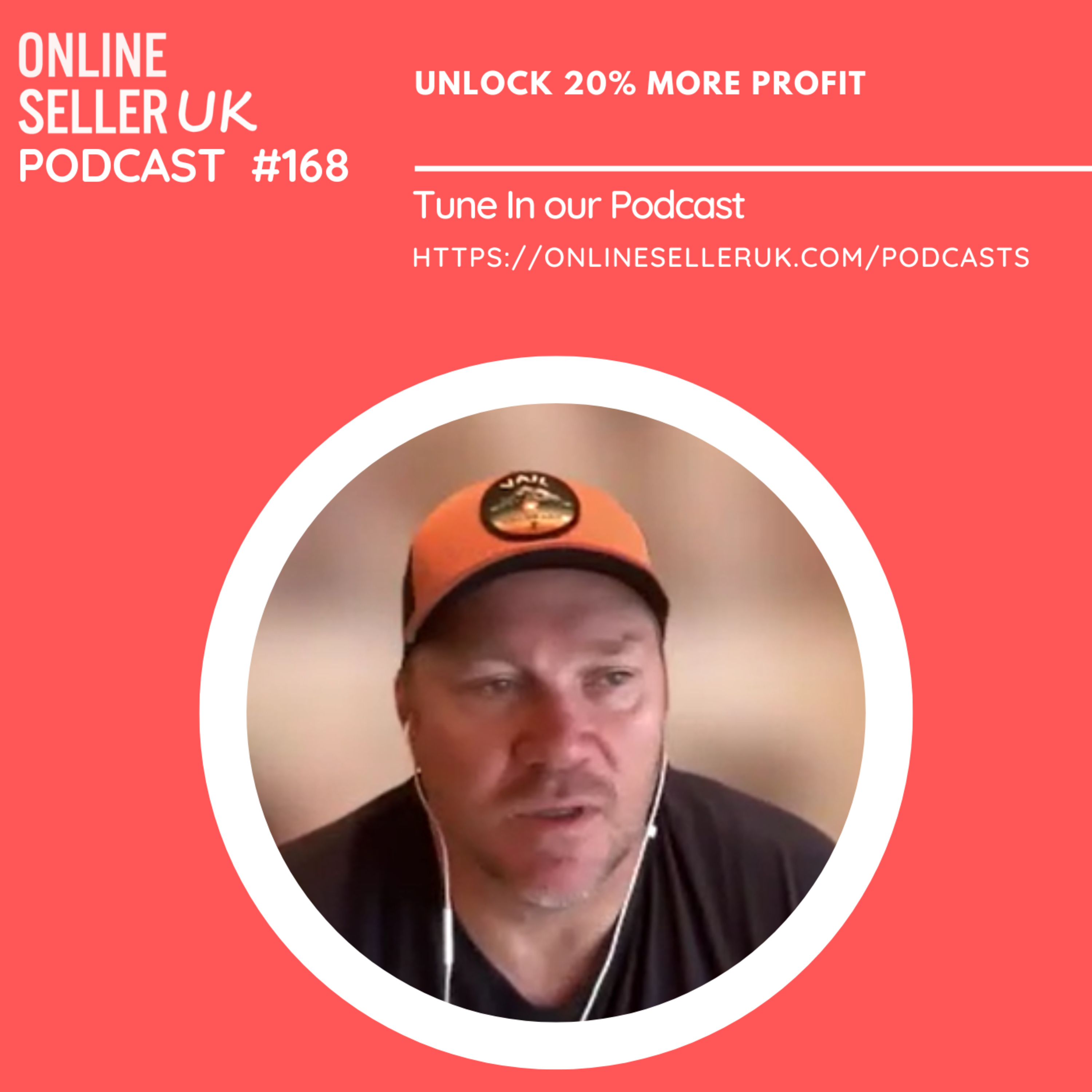 168 #onlineselleruk Podcast with Mark Botha: Unlock 20% More Profit episode artwork