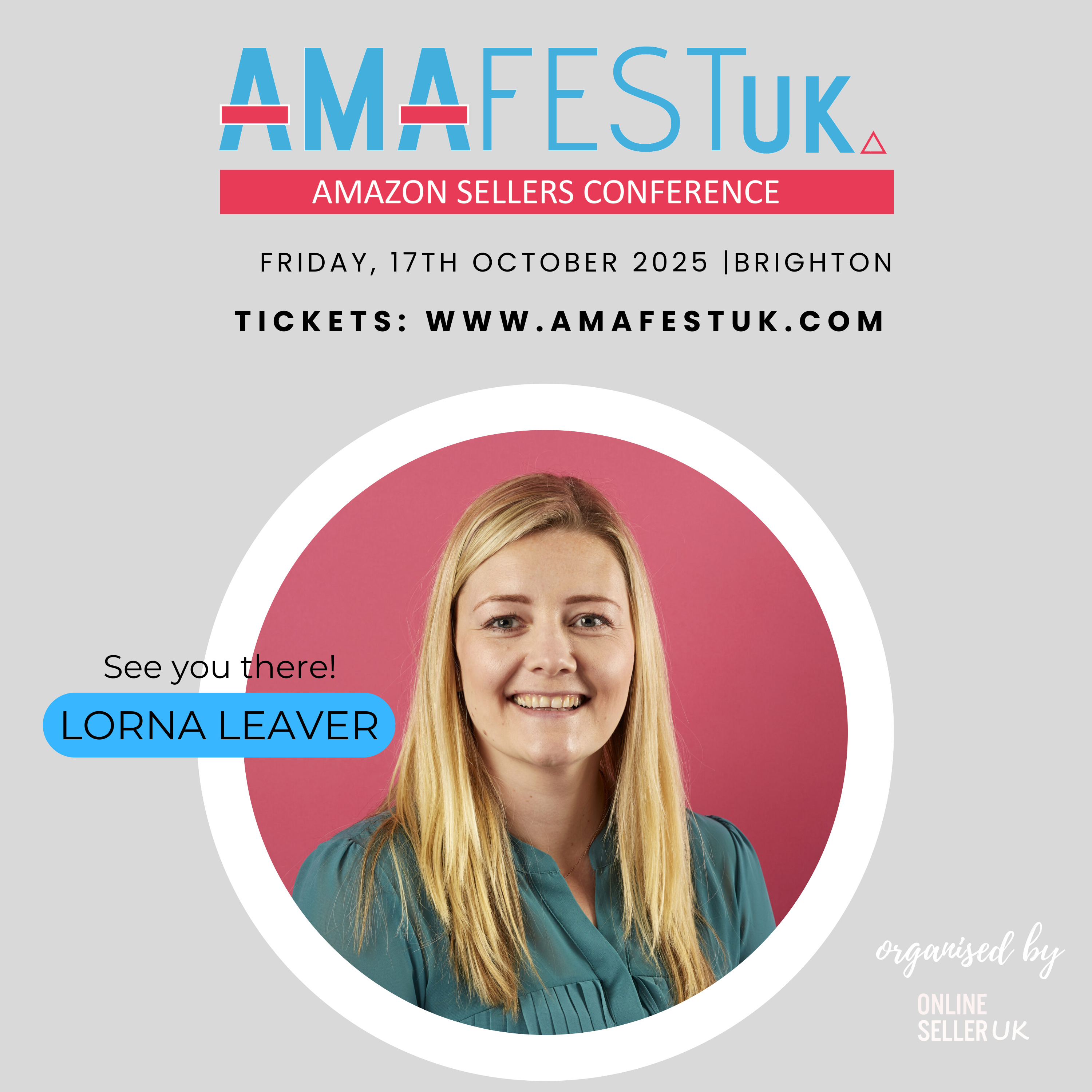 Lorna Leaver | 2025 AmafestUK - Amazon Sellers Conference episode artwork