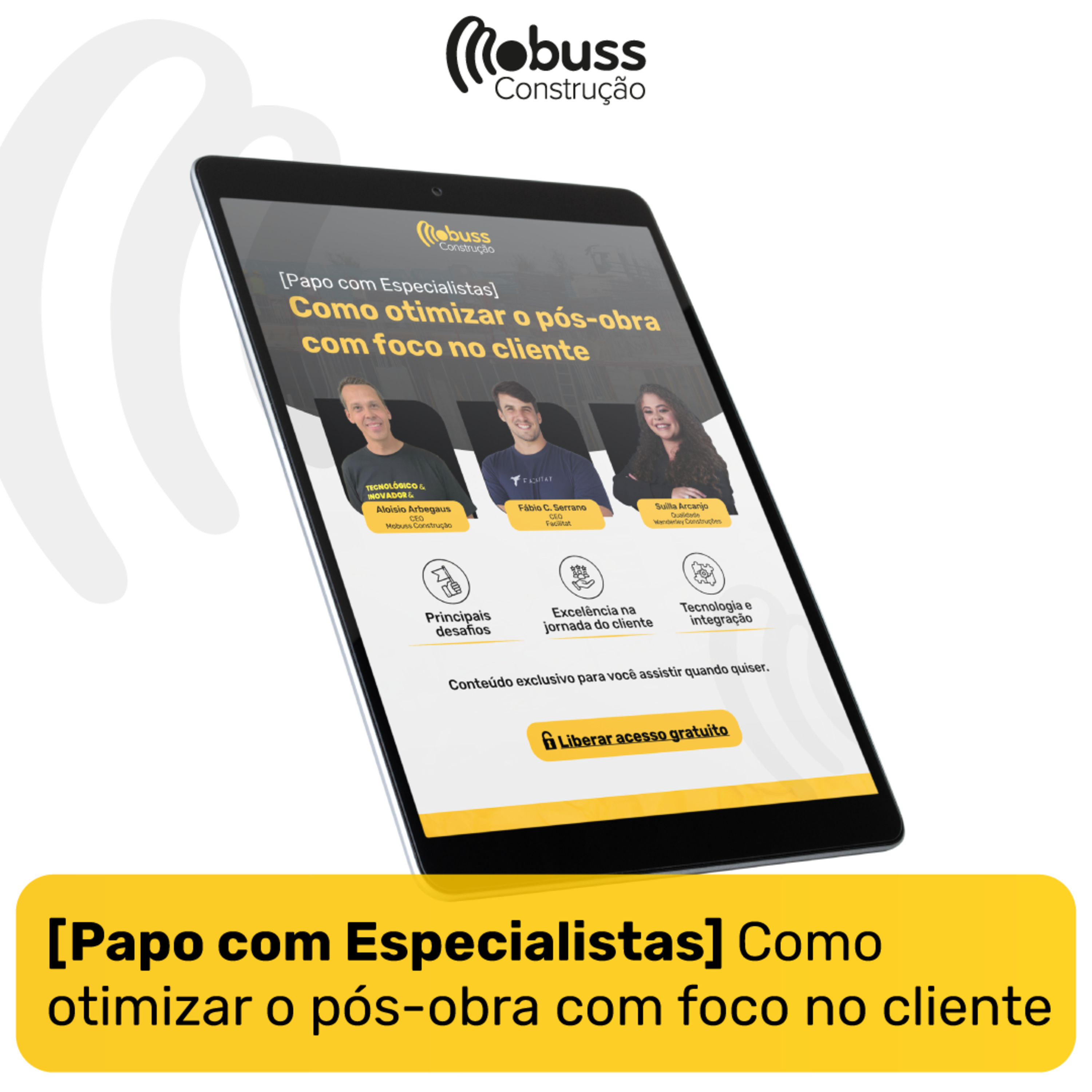 [Papo com Especialistas] Como otimizar o pós-obra com foco no cliente  episode artwork