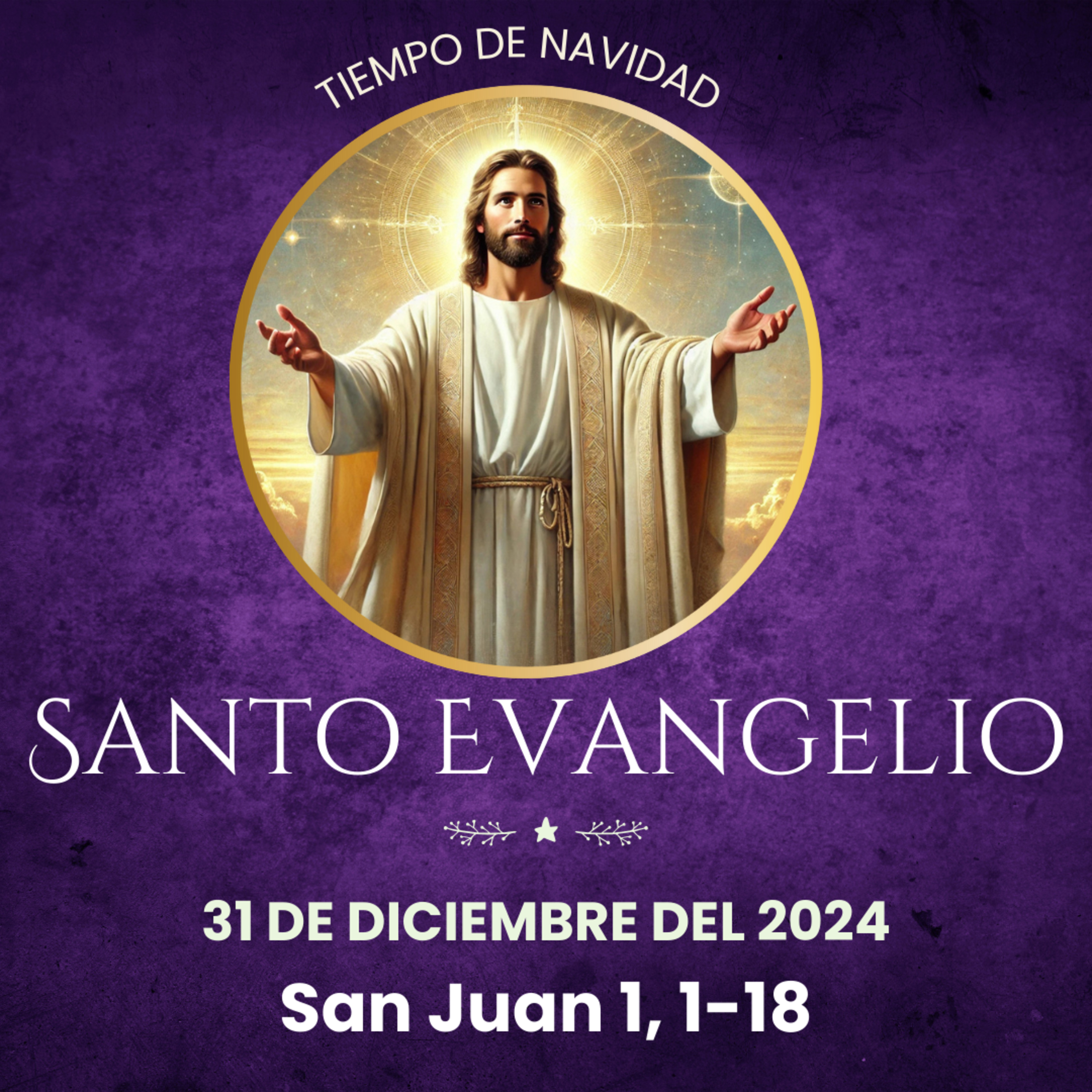 Evangelio del 31 de diciembre del 2024 según san Juan 1, 1-18 episode artwork