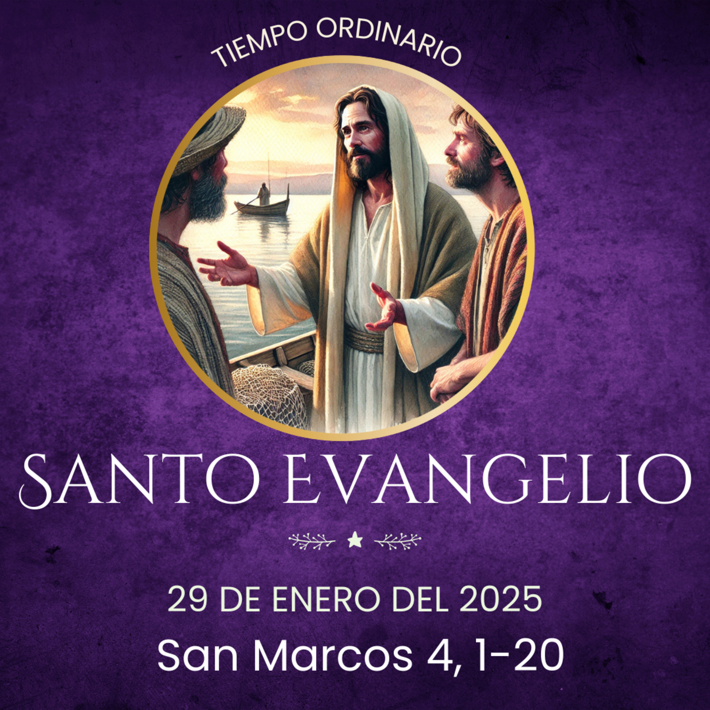 Evangelio del 29 de enero del 2025 según San Marcos 4, 1-20 episode artwork