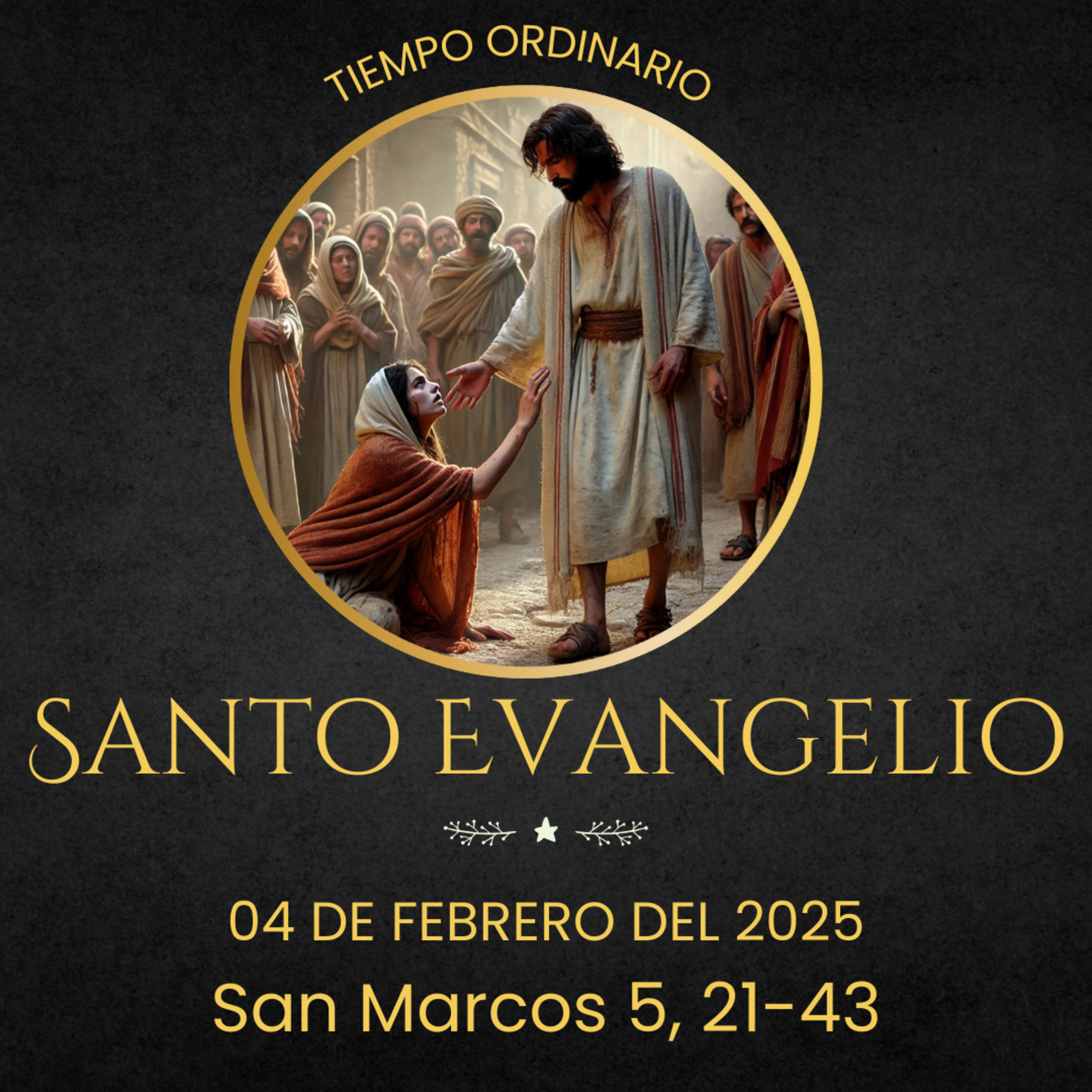 Evangelio del 4 de febrero del 2025 según san Marcos 5, 21-43 episode artwork