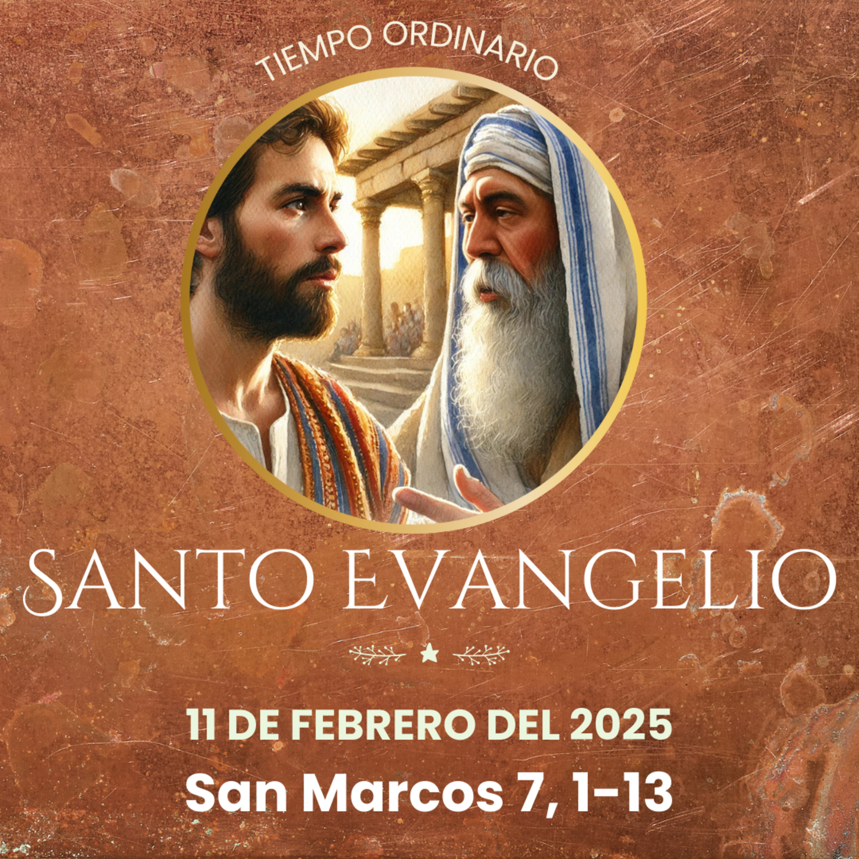 Evangelio del 11 de febrero del 2025 según san Marcos 7, 1-13 episode artwork