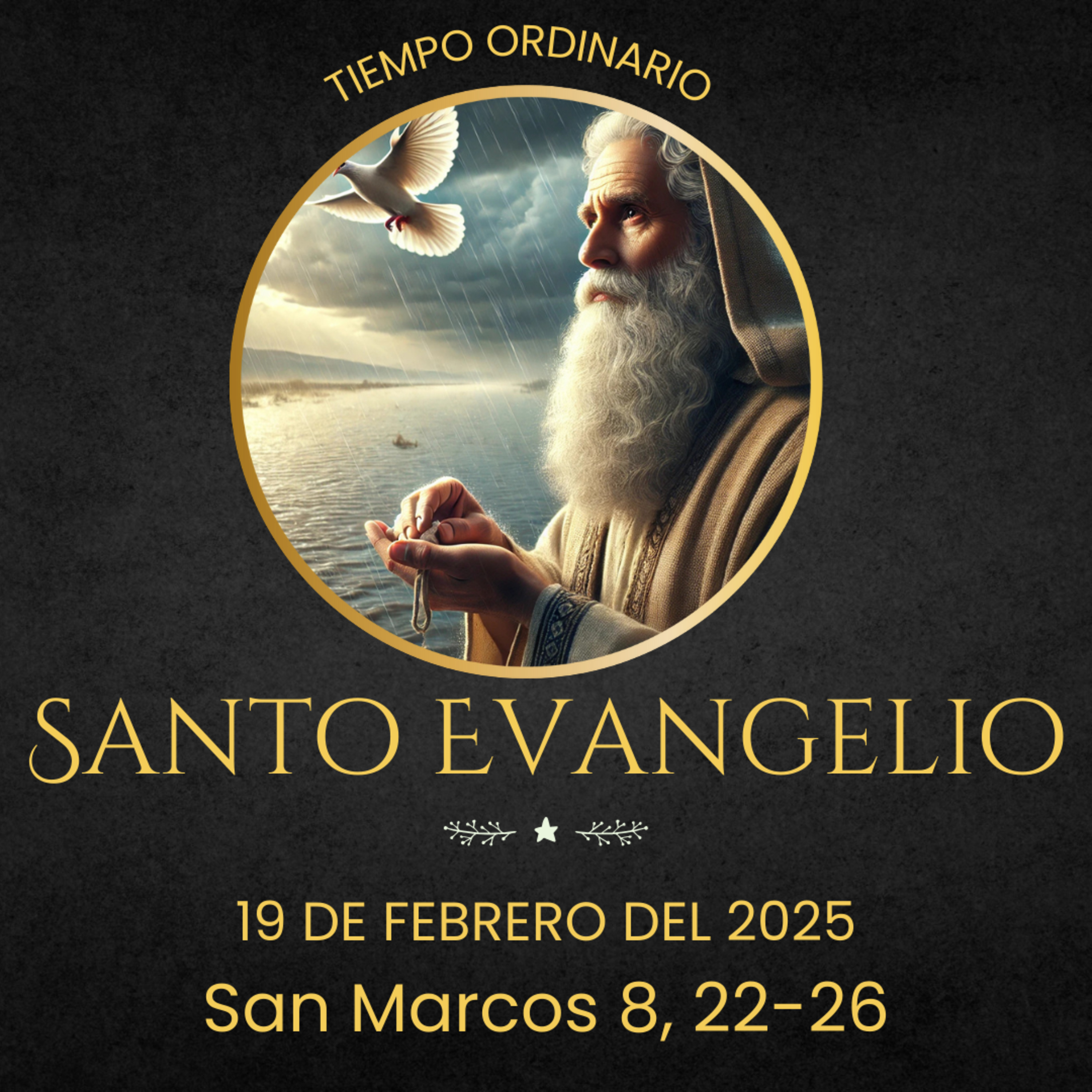 Evangelio del 19 de febrero del 2025 según san Marcos 8, 22-26 episode artwork
