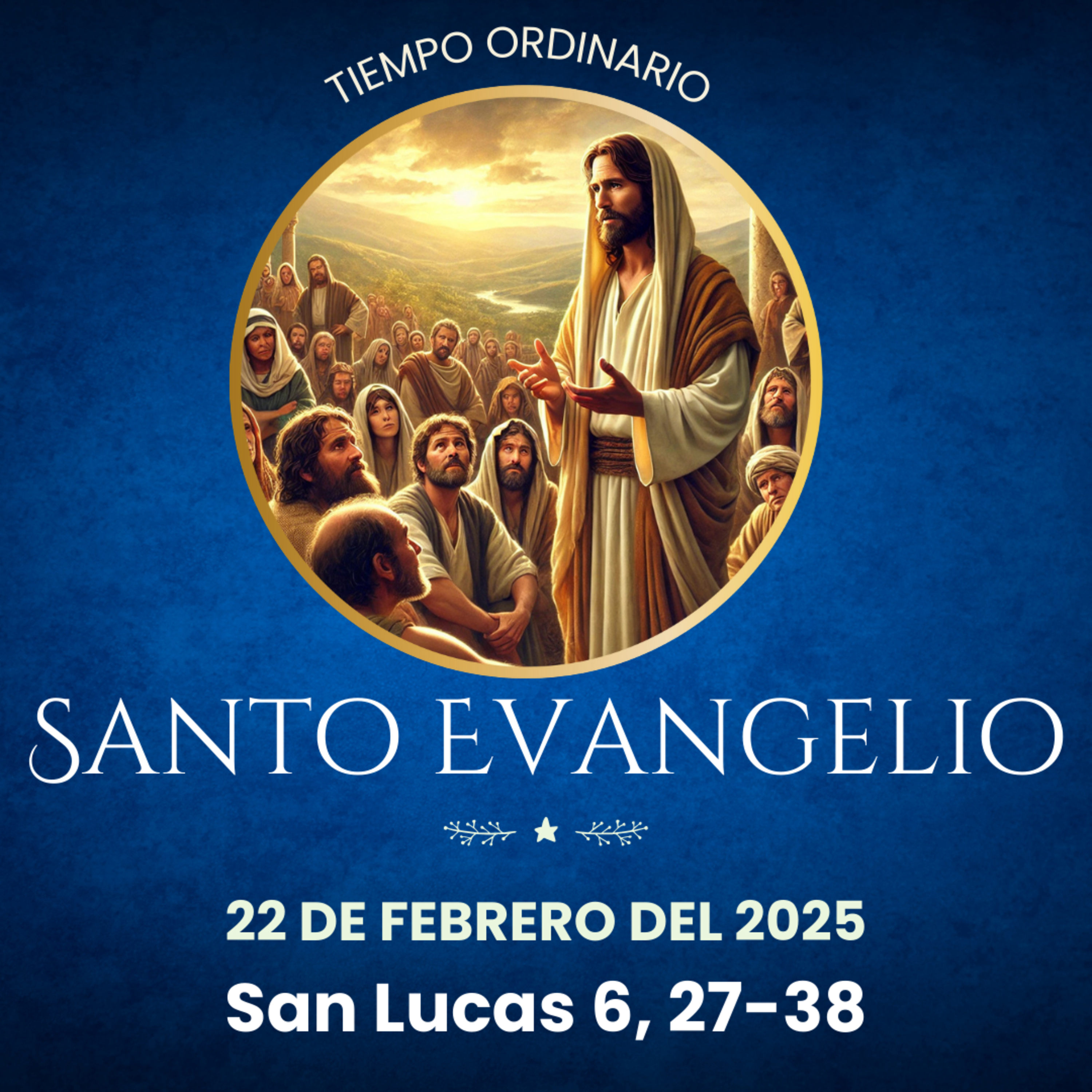 Evangelio del 23 de febrero del 2025 según Lucas 6, 27-38 episode artwork