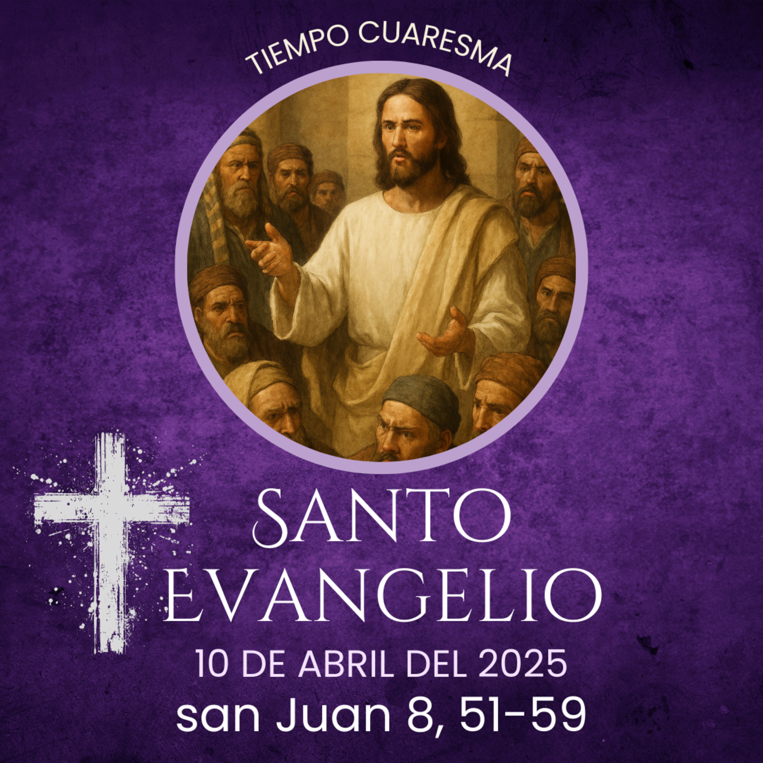 Evangelio del 10 de abril del 2025 según san Juan 10 de abril del 2025 episode artwork