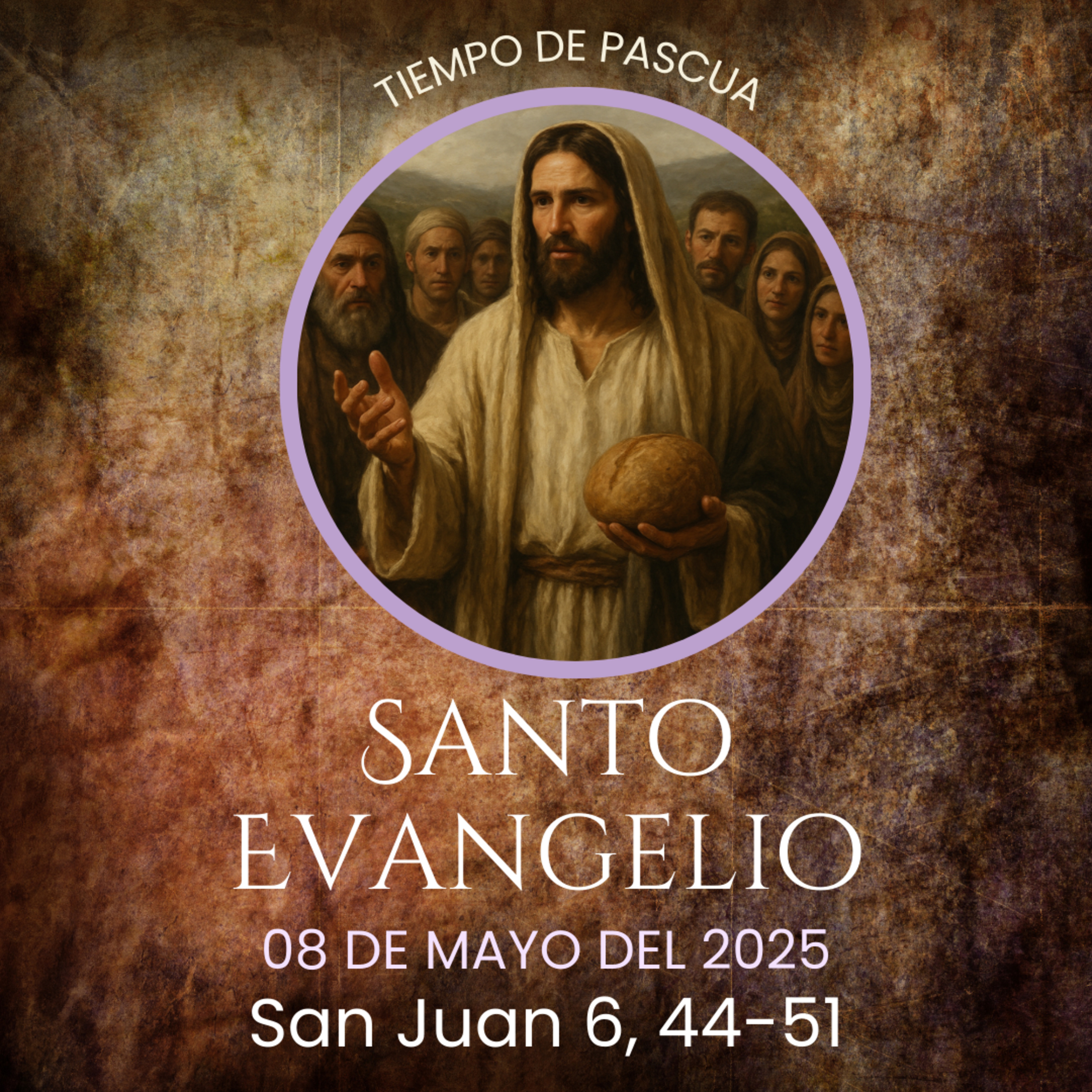 Evangelio del 8 de mayo del 2025 según Juan 6, 44-51 episode artwork