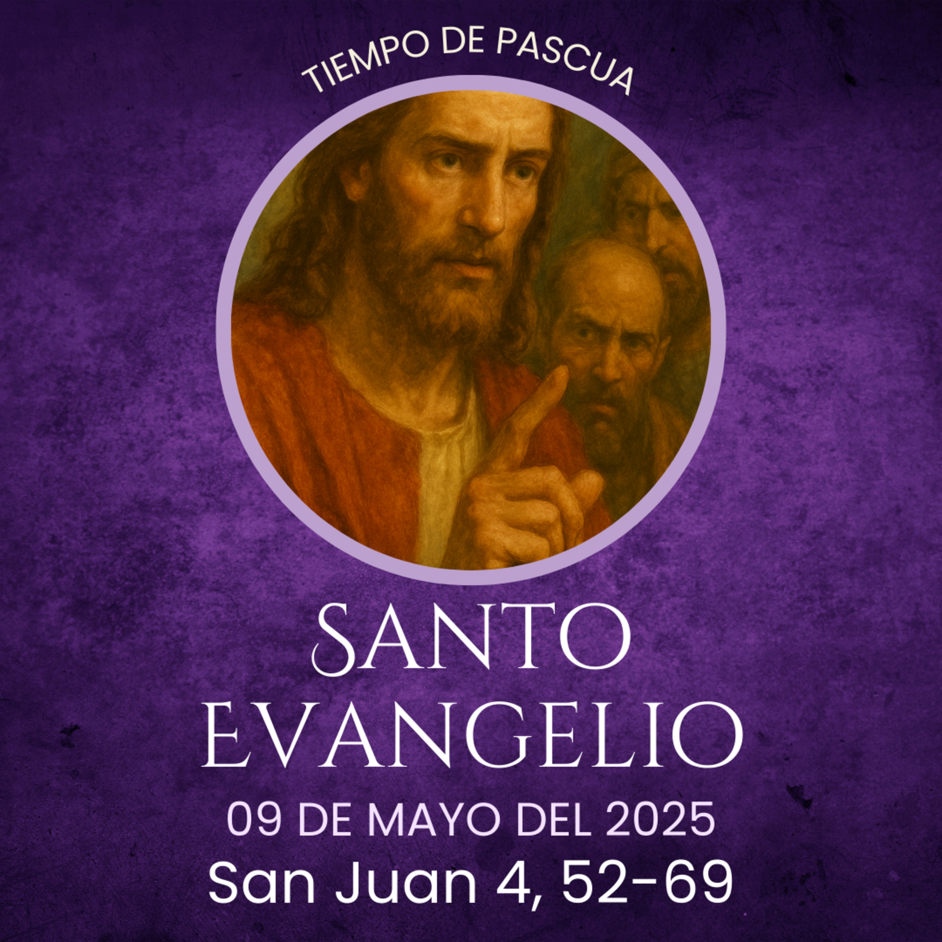 Evangelio del 9 de mayo del 2025 según san Juan 6, 52-59 episode artwork
