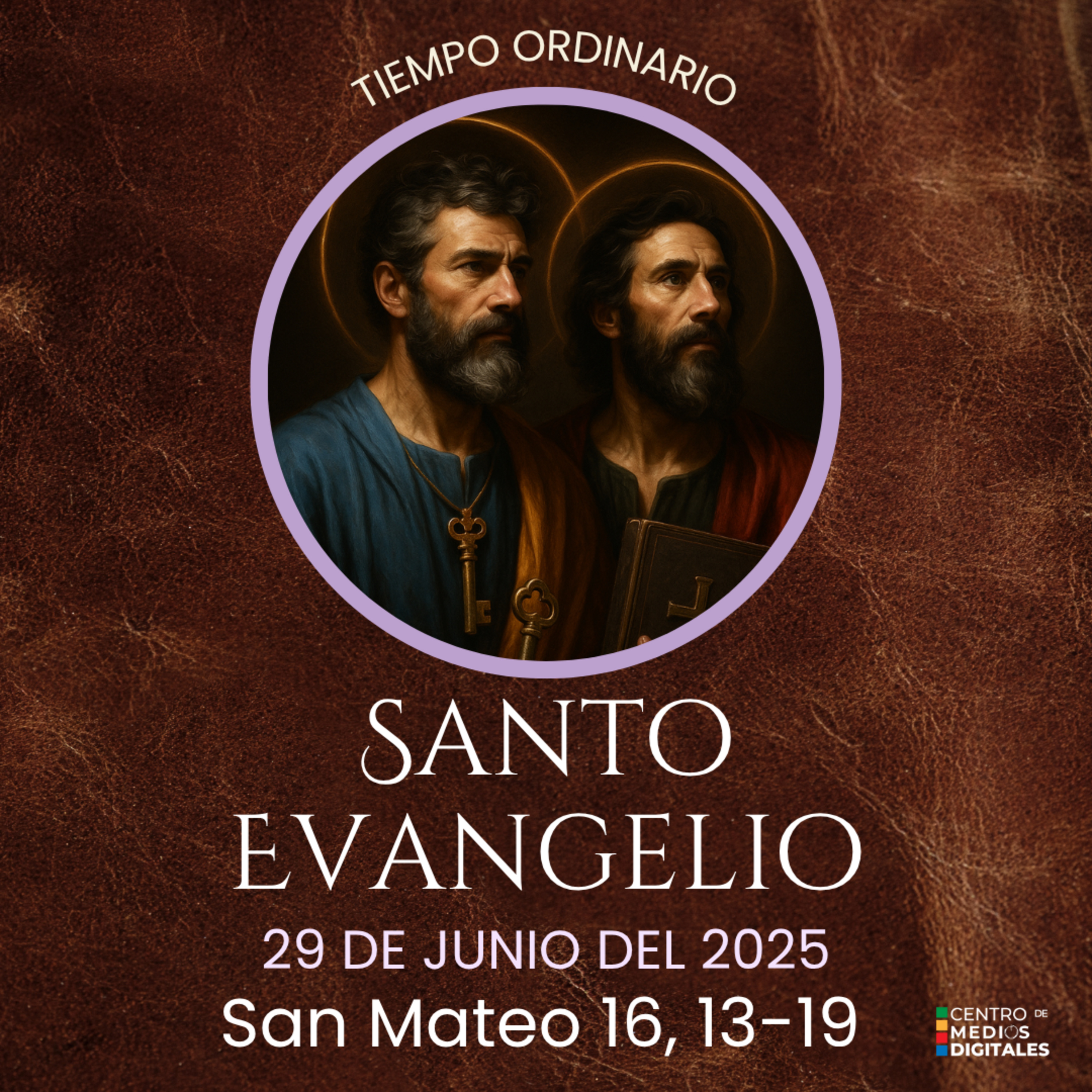 Evangelio del 29 de junio del 2025 según Mateo 16, 13-19 episode artwork