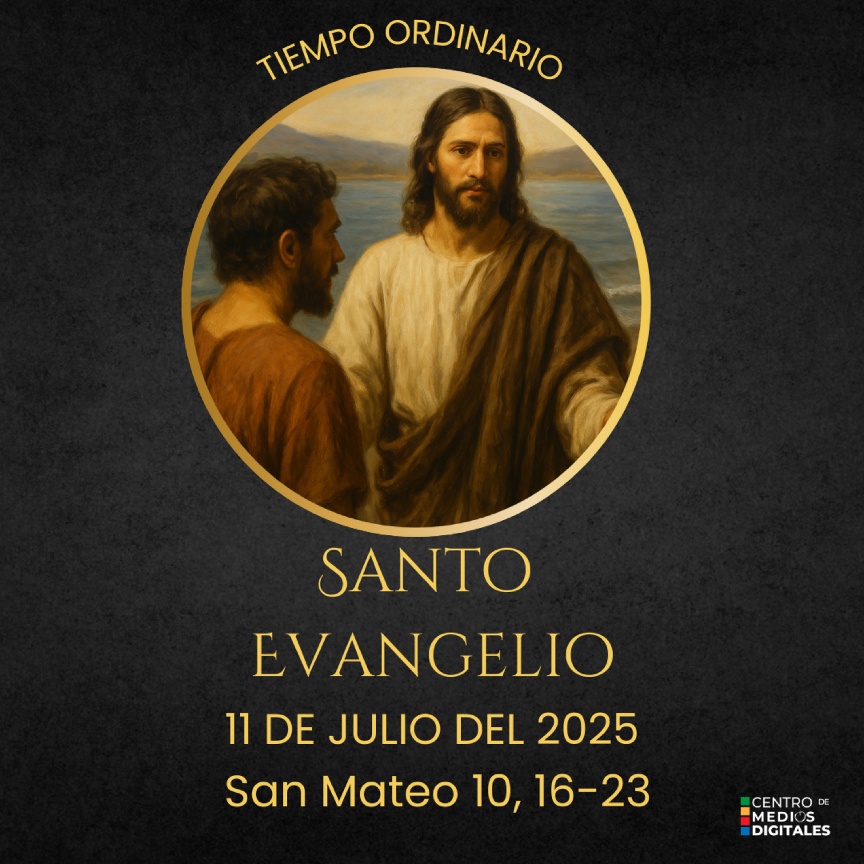 Evangelio del 11 de julio del 2025 según san Mateo 10, 16-23 episode artwork