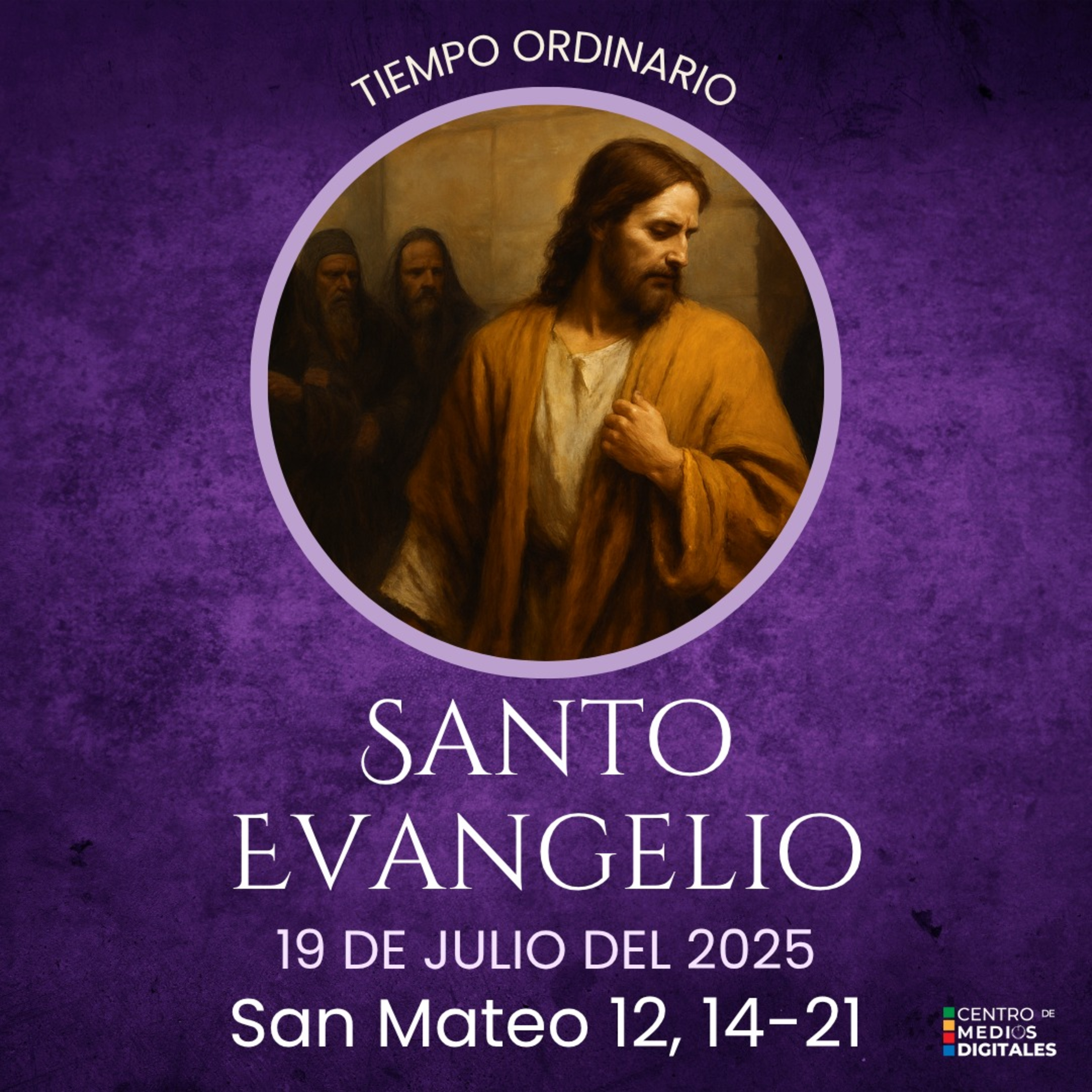 Evangelio del 19 de julio del 2025 según Mateo 12, 14-21 episode artwork