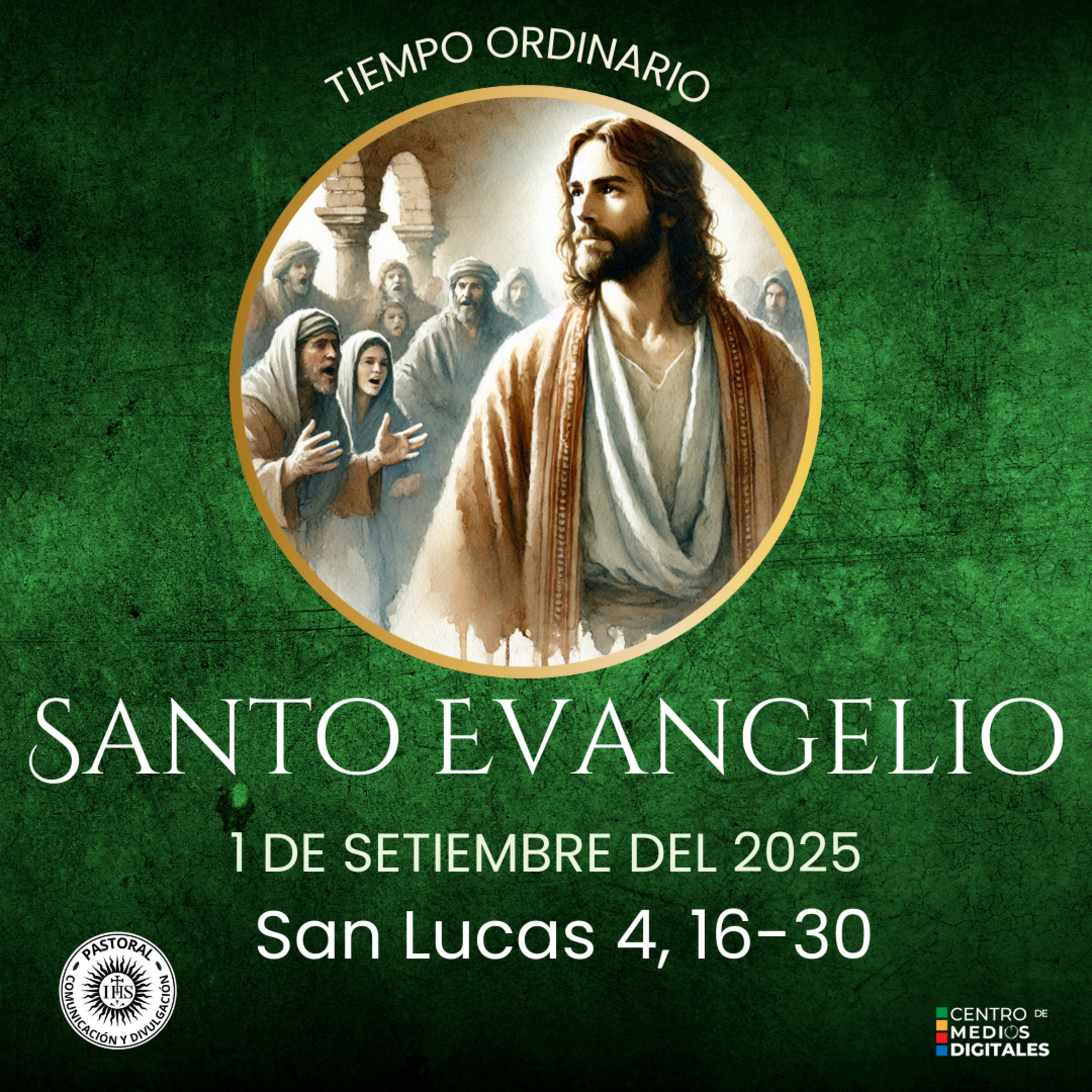 Evangelio del 1 de setiembre del 2025 según san Lucas 4, 16-30 episode artwork