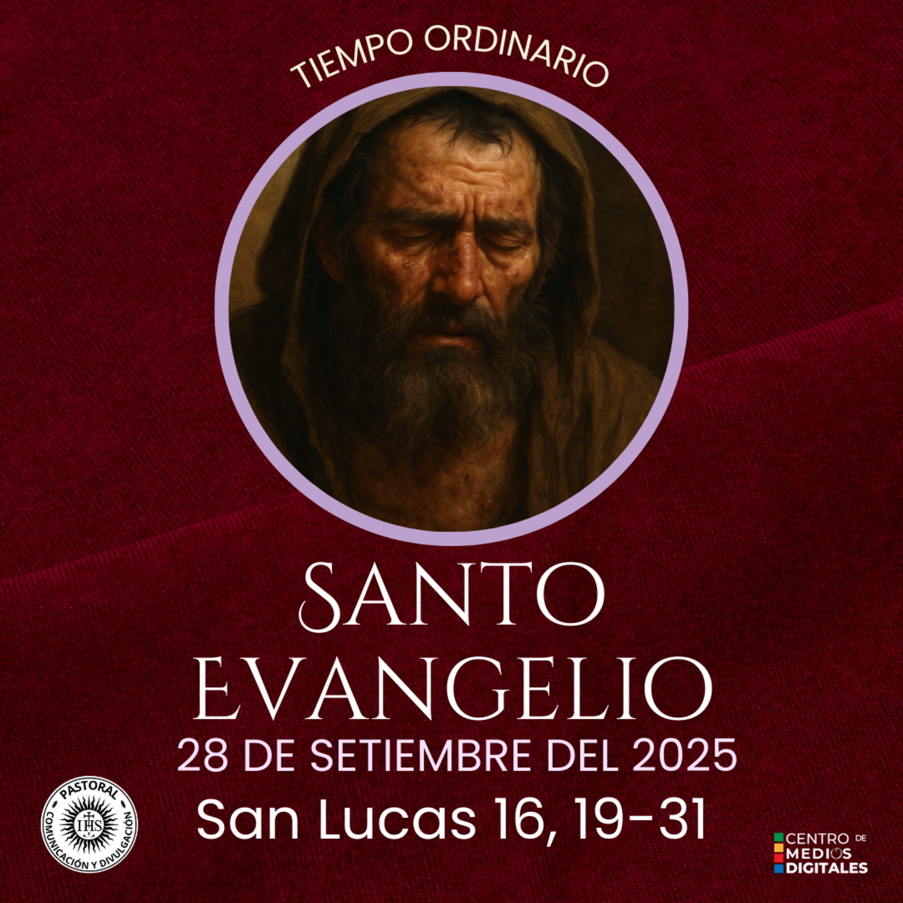 Evangelio del 28 de setiembre del 2025 según san Lucas 16, 19-31 episode artwork