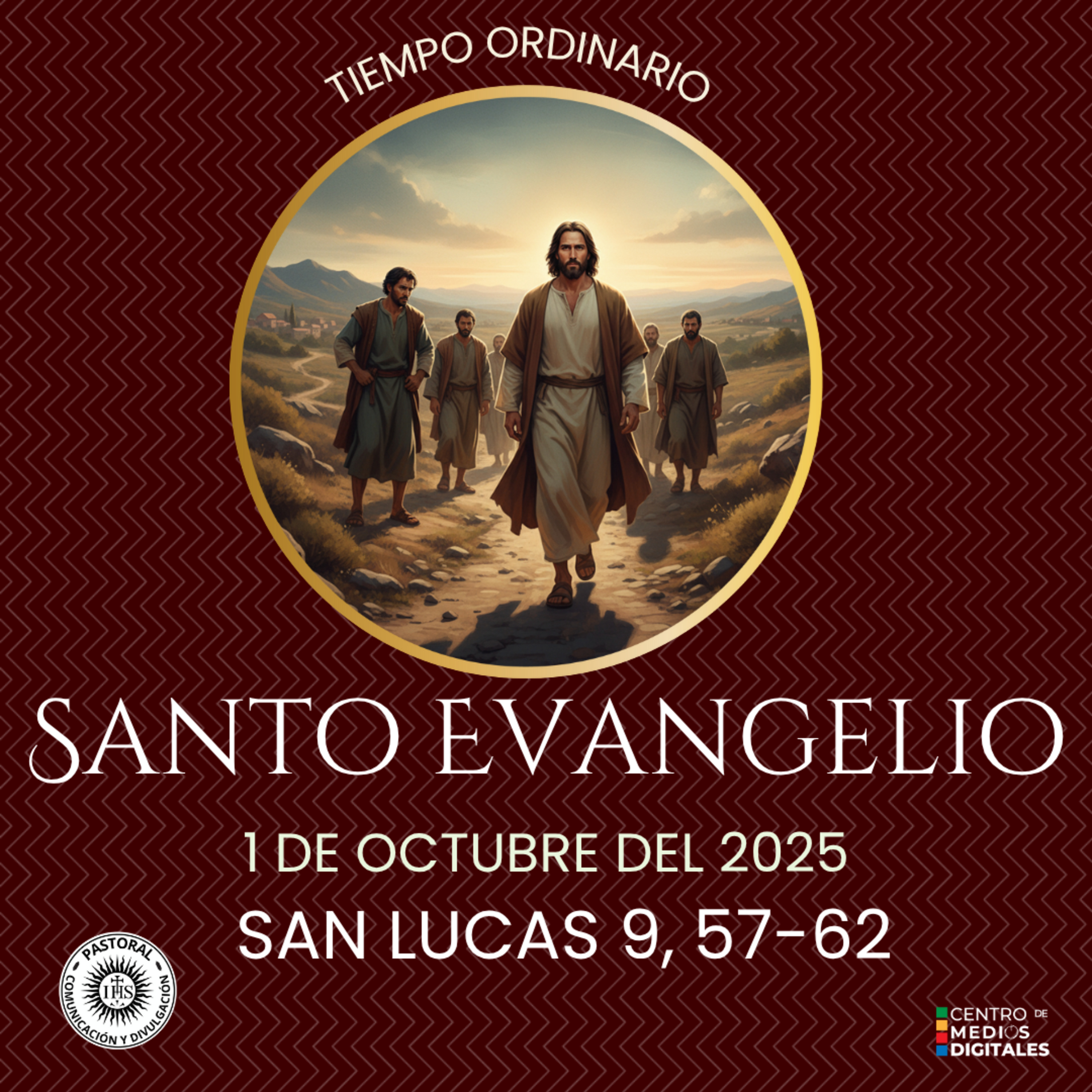 Evangelio del 1 de octubre según san Lucas 9,57-62 episode artwork