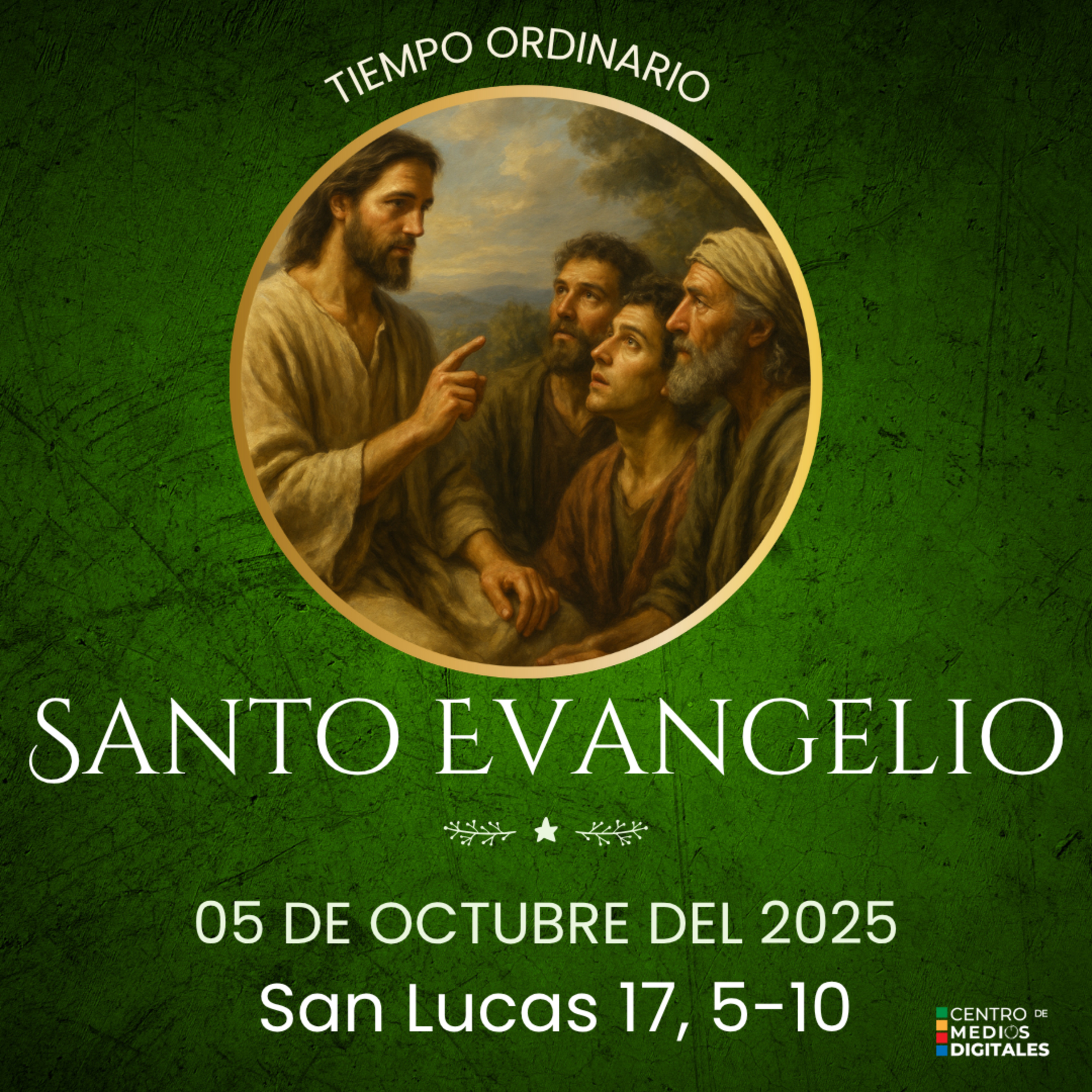 Evangelio del 5 de octubre según Lucas 17,5-10 episode artwork