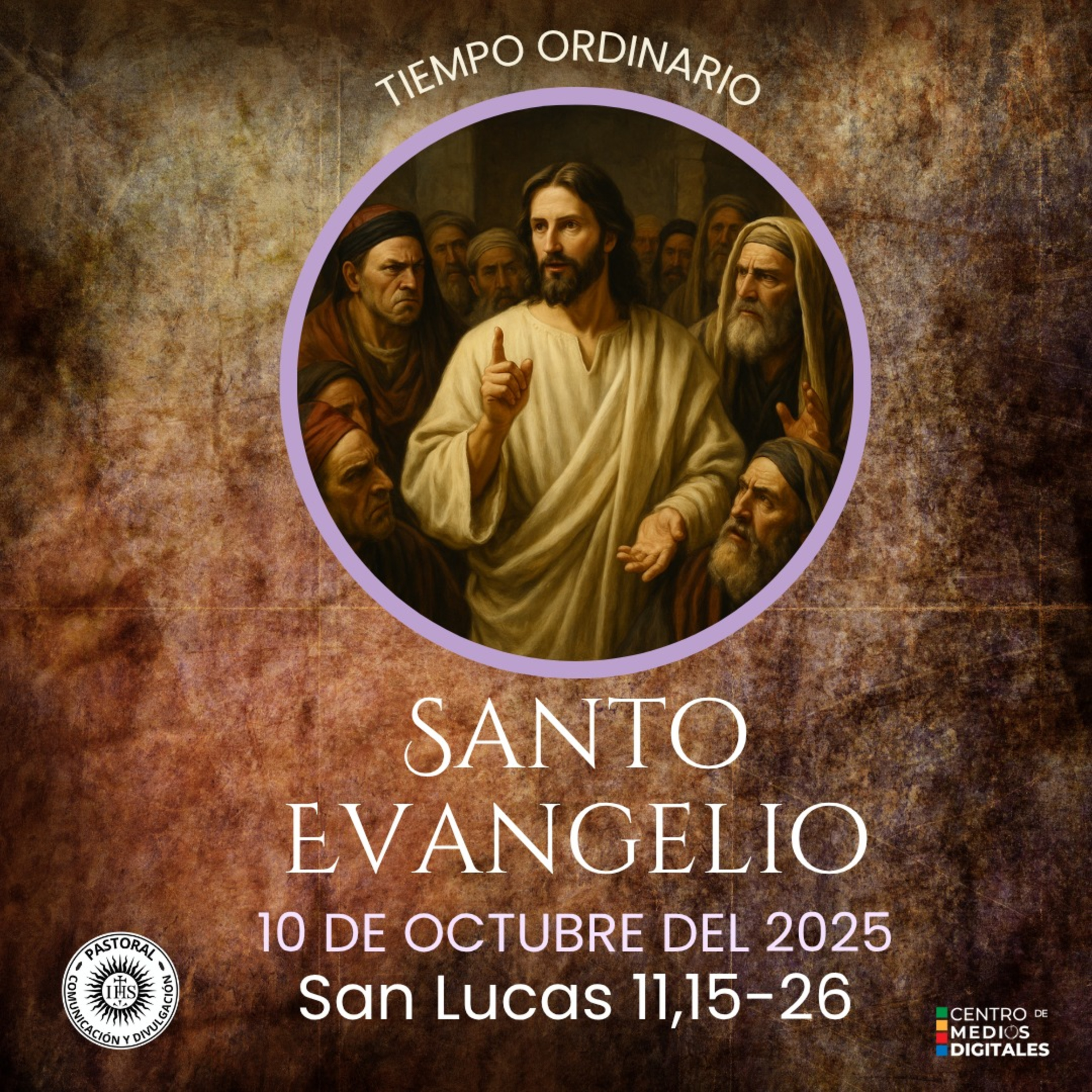 Evangelio del 10 de octubre del 2025 según San Lucas 11, 15-26 episode artwork