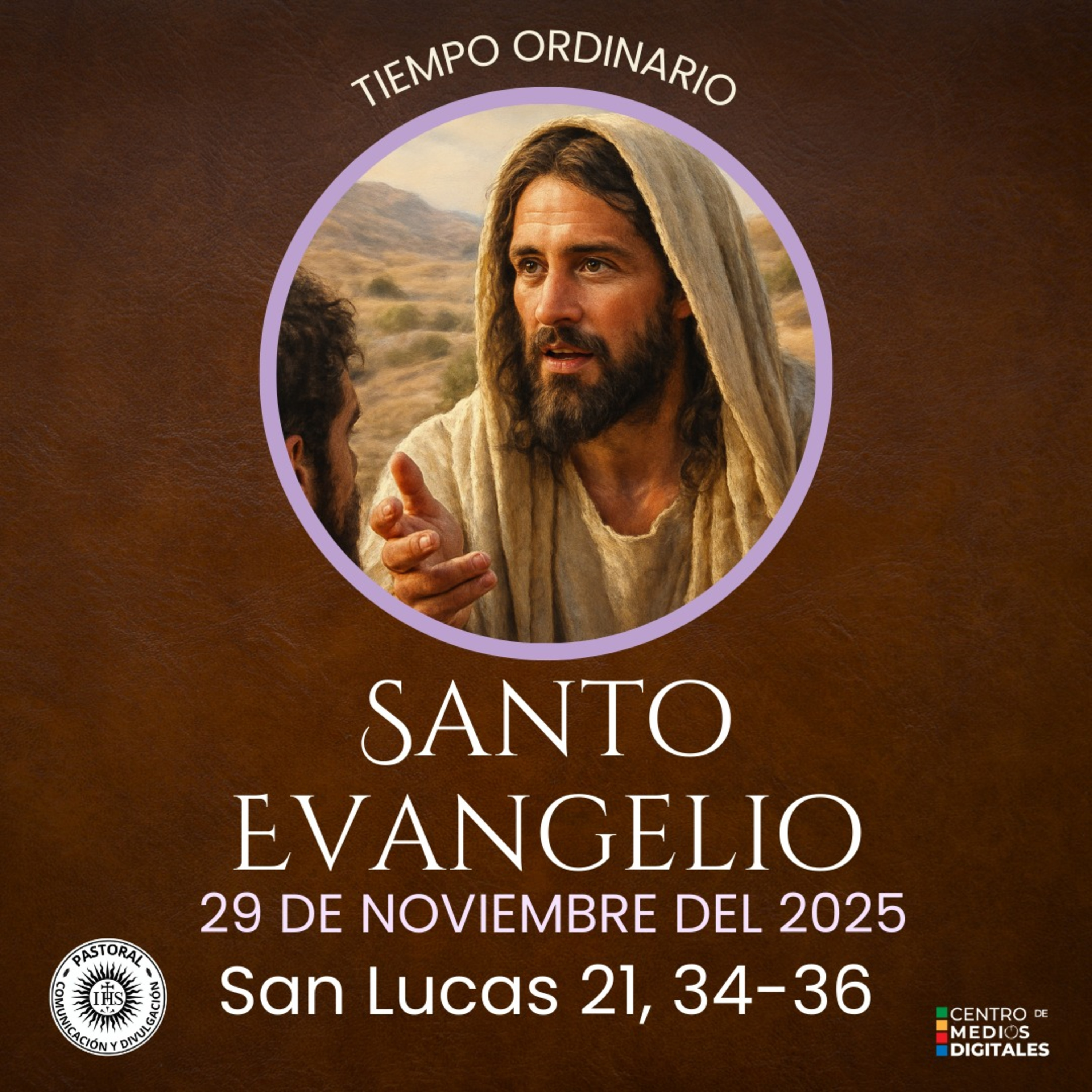 Evangelio del 29 de noviembre del 2025 según san Lucas 21, 34-36 episode artwork