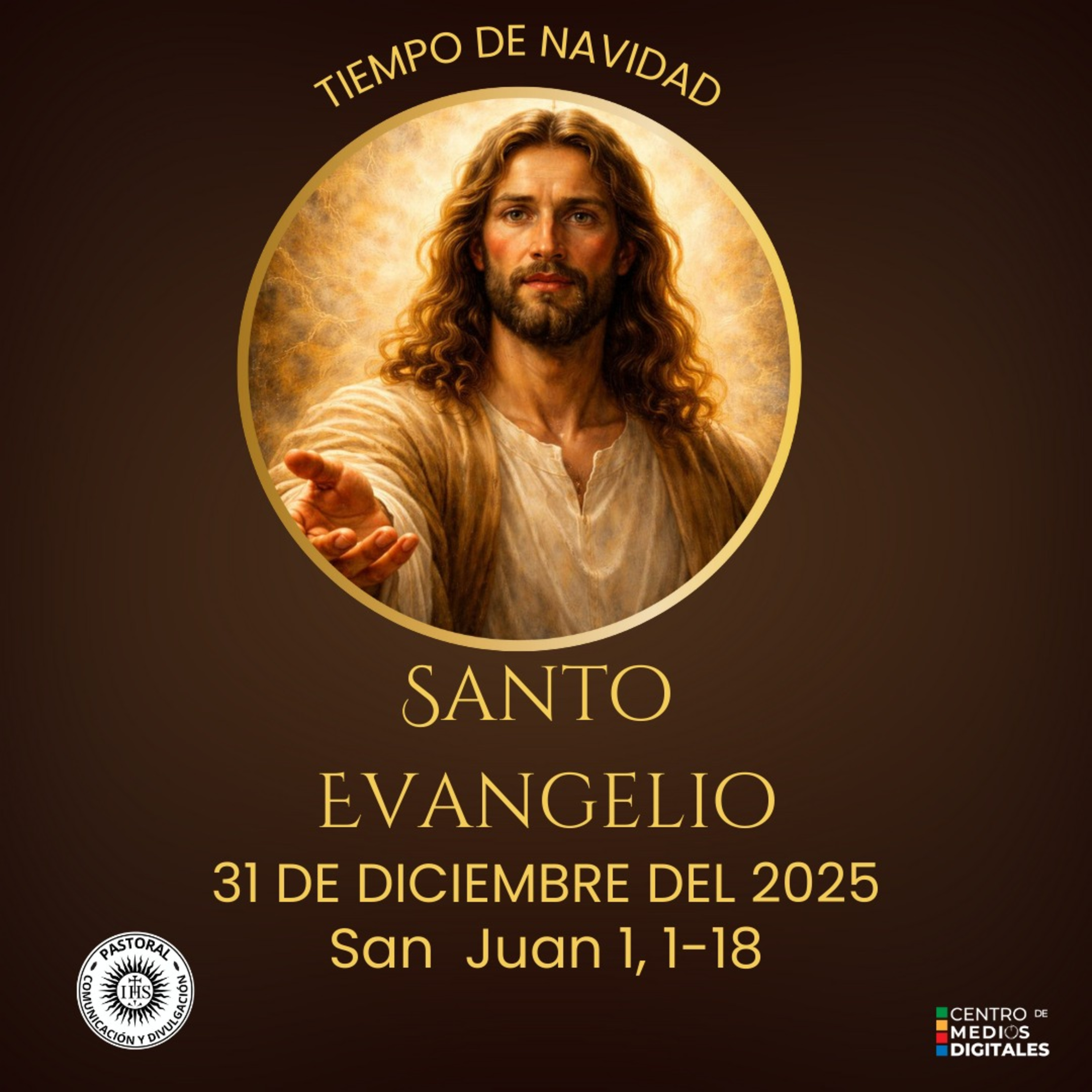 Evangelio del 31 de diciembre del 2025 según san Juan 1, 1-18 episode artwork