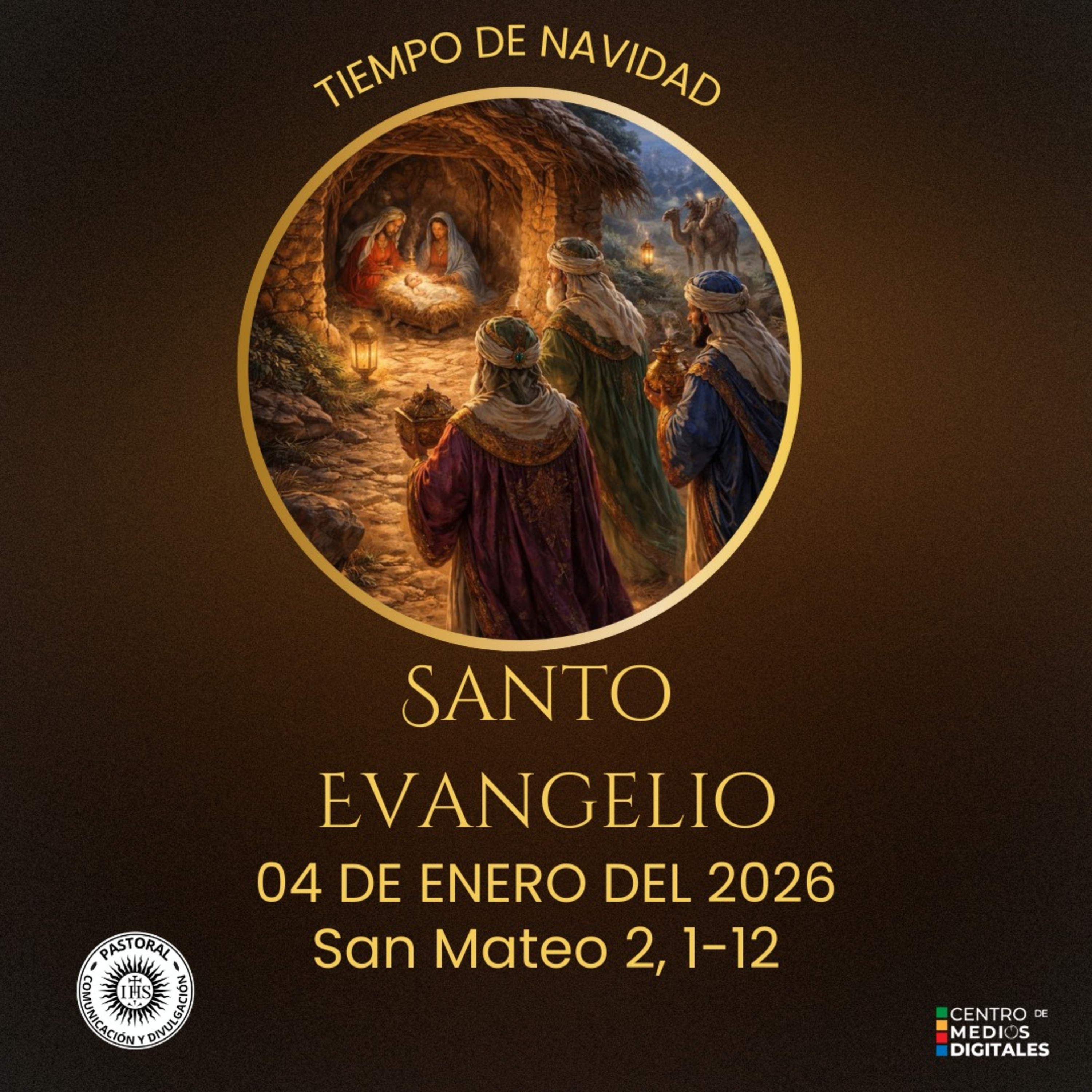Evangelio del 4 de enero del 2026 según san Mateo 2, 1-12 episode artwork