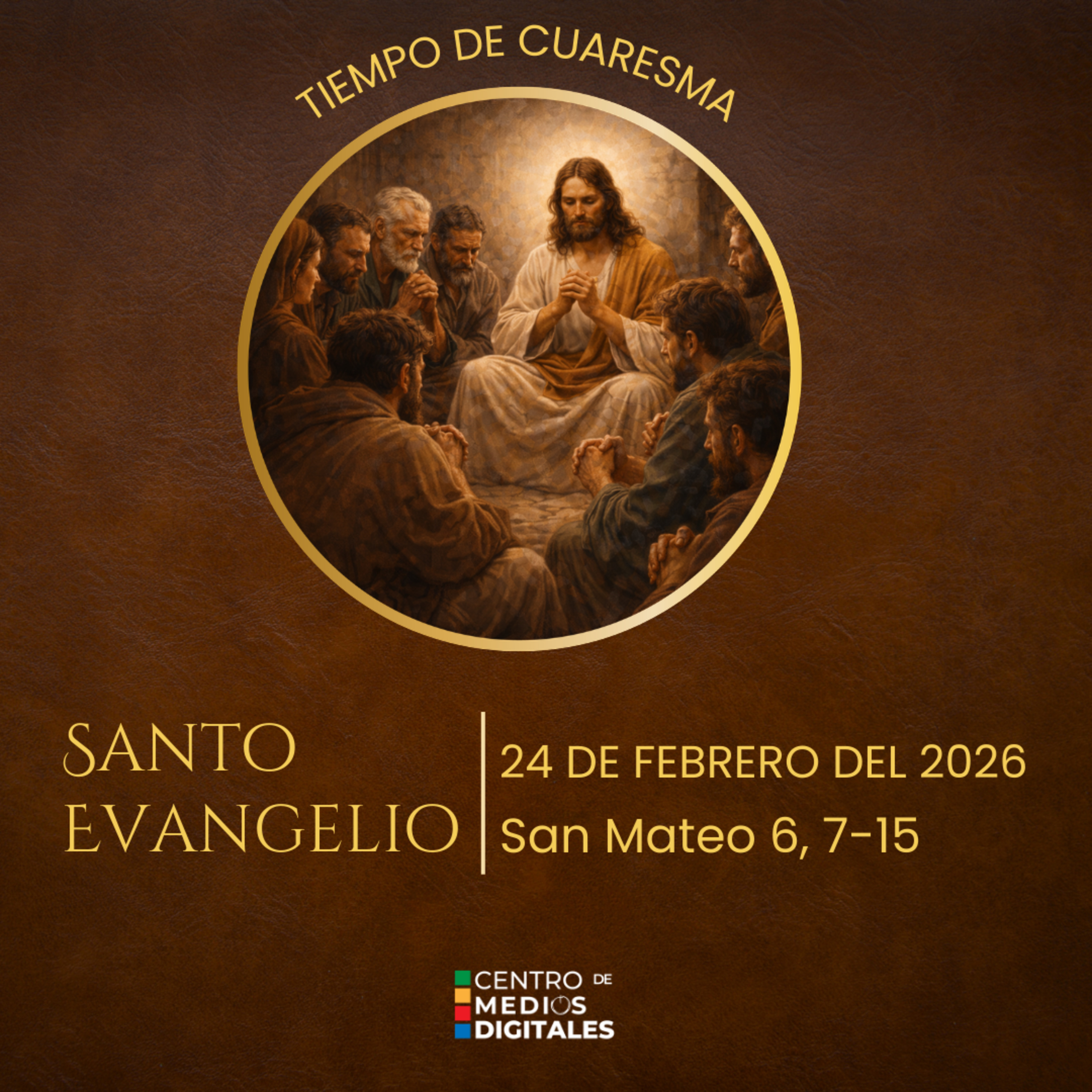 Evangelio del 24 de febrero del 2026 según san Mateo 6, 7-15 episode artwork