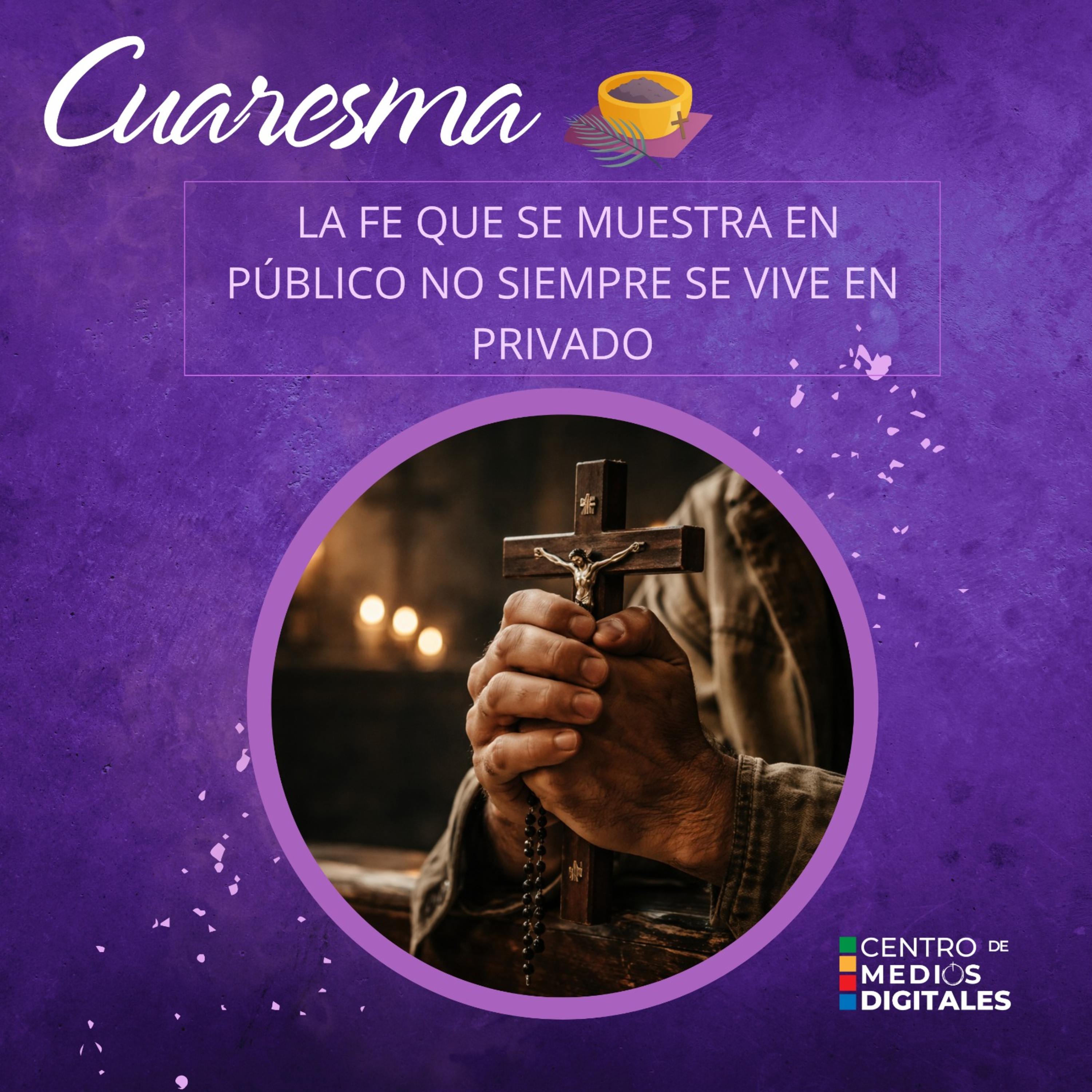 La fe que se muestra en público no siempre se vive en privado episode artwork