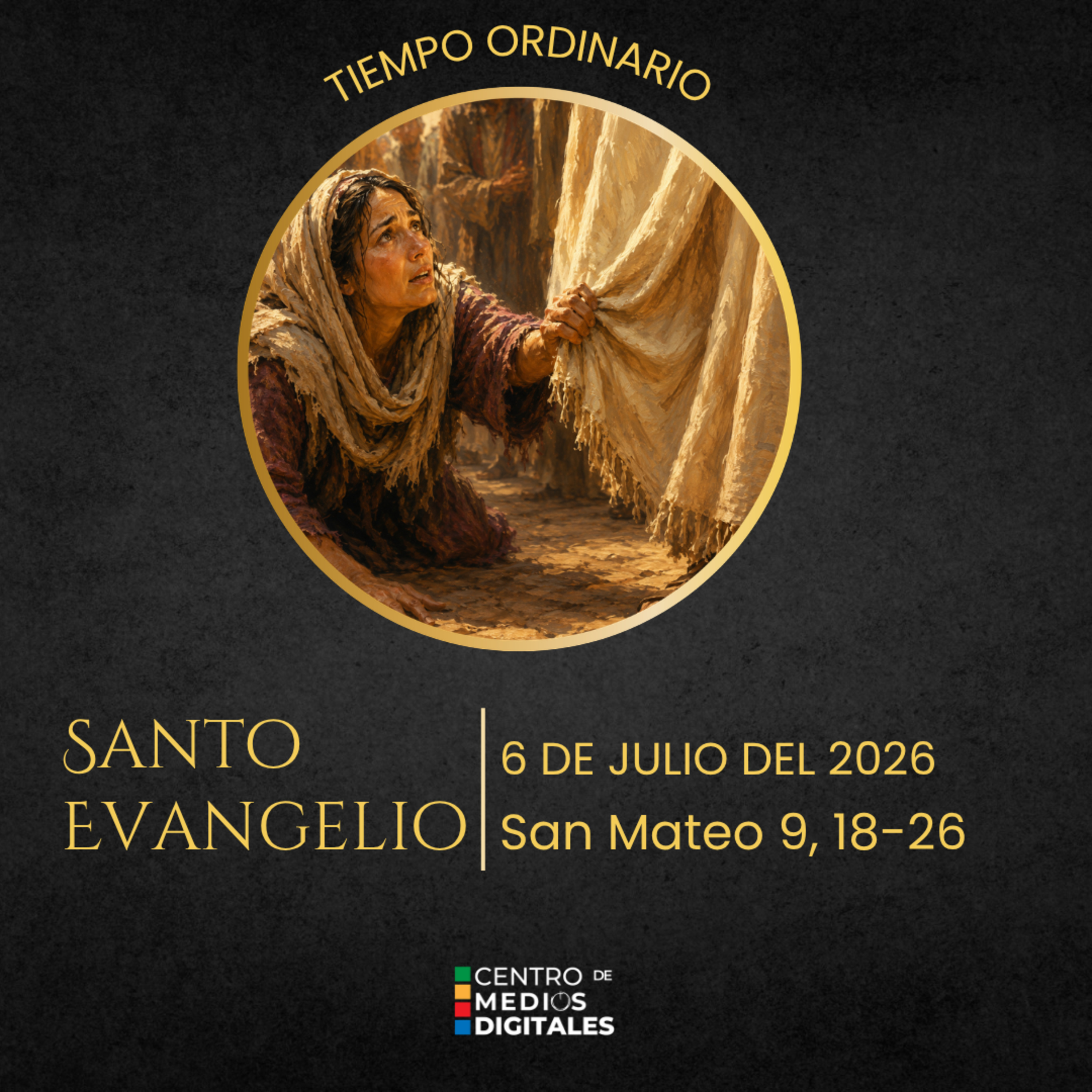 Evangelio del 6 de julio del 2026 según san Mateo 11, 25-30 episode artwork
