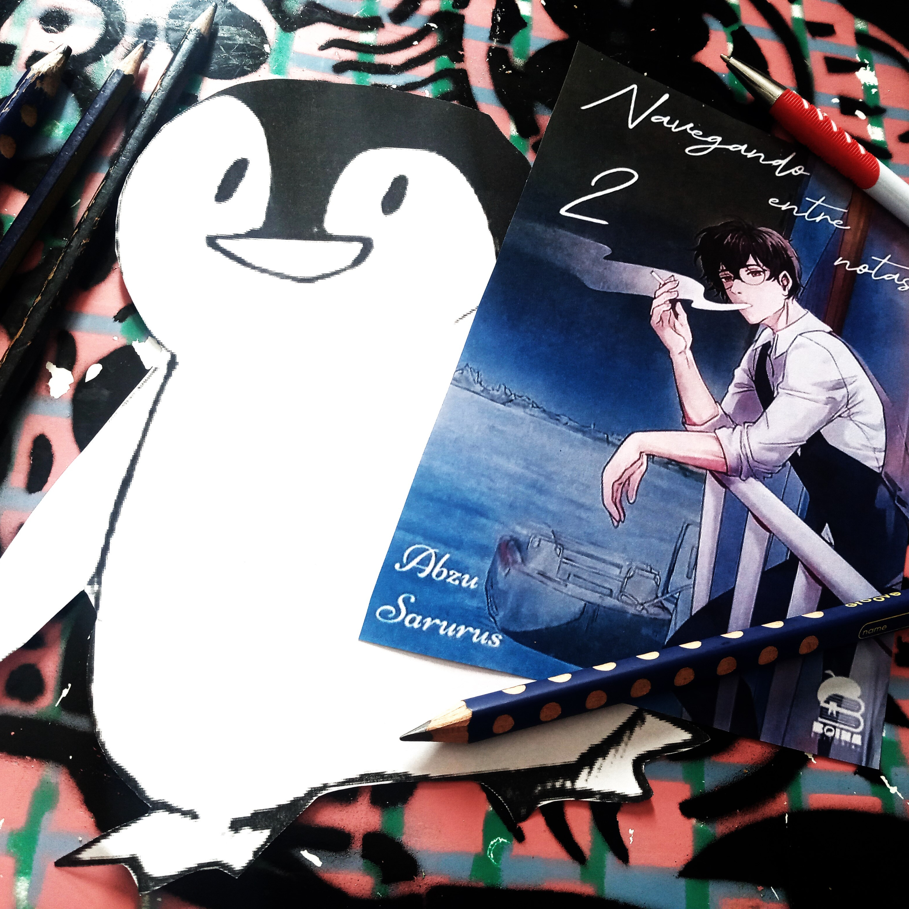 El Manga Argentino y "Navegando entre Notas 2" - (Entrevista a Abzu)