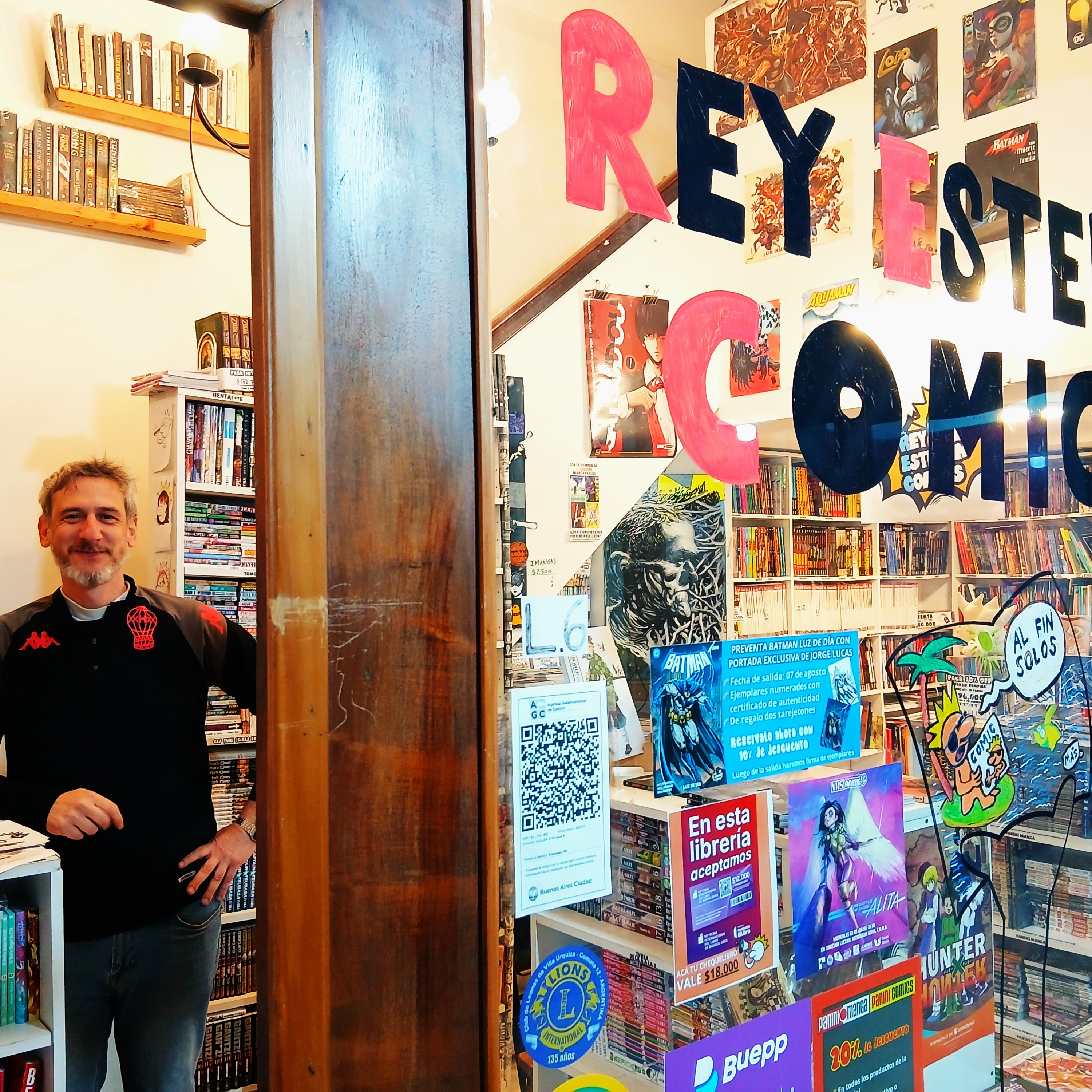 Rey Esteban Ediciones y la gran comiquería de Villa Urquiza - (Entrevista a Ariel de "Rey Esteban Comics")