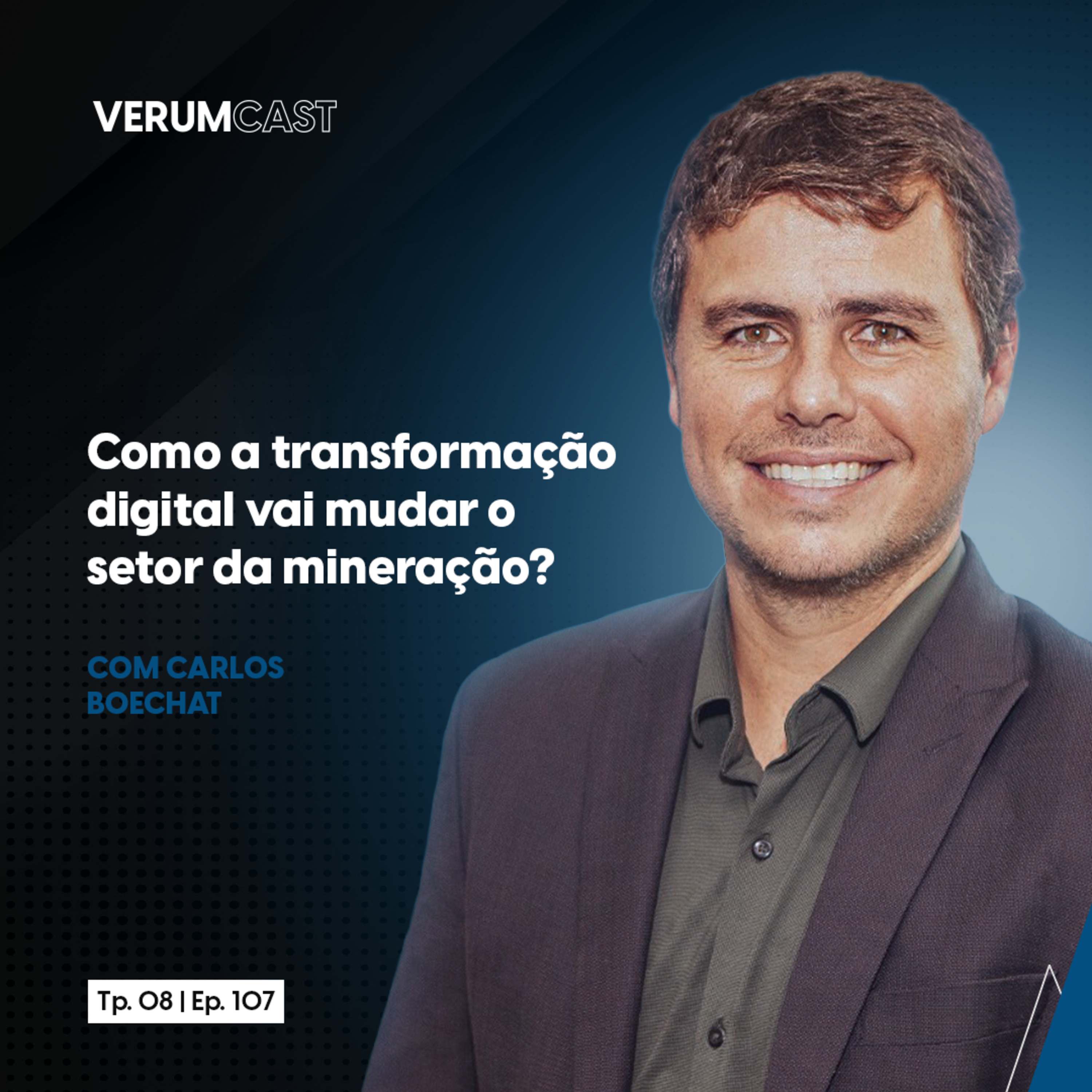 #107 - Como a Transformação Digital vai Mudar o Setor da Mineração? Com Carlos Boechat episode artwork