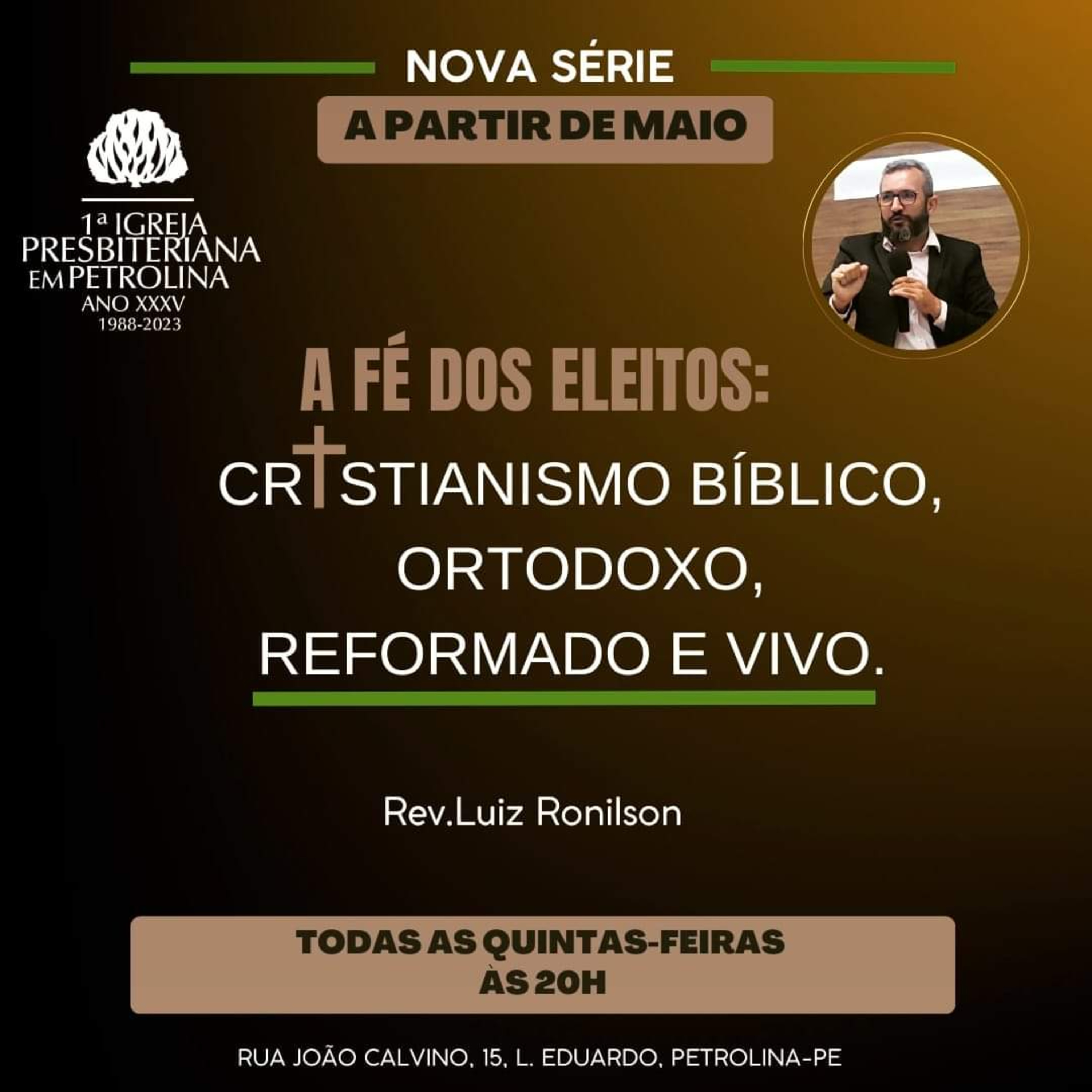 Exposição Bíblica- Culto de Doutrina e Oração - 14_12_2023 - A Fé dos Eleitos... Pr. Luiz Ronilson episode artwork