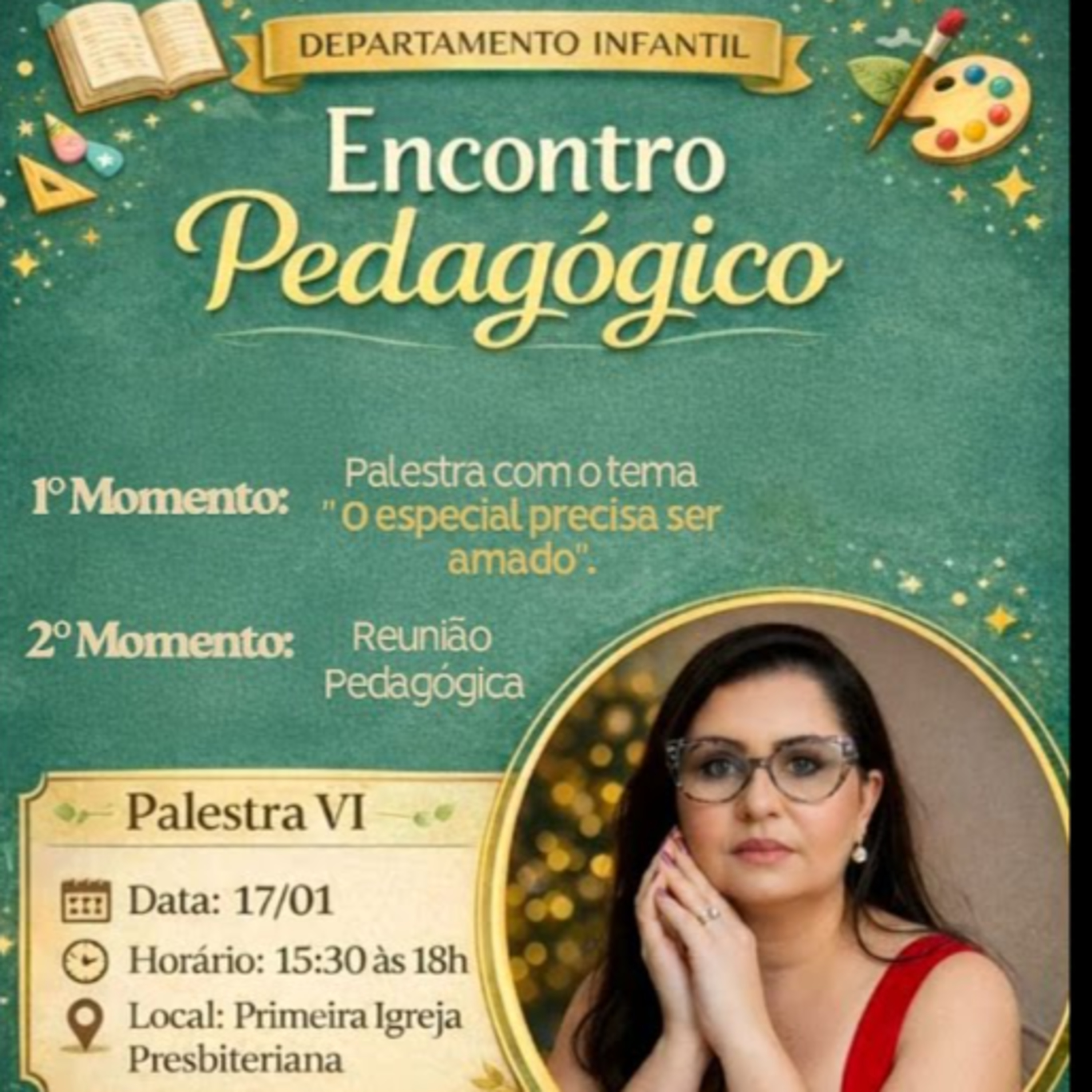 Palestra: O especial precisa ser amado l Lívia Pires Souza | 17/01/26 | Departamento infantil episode artwork