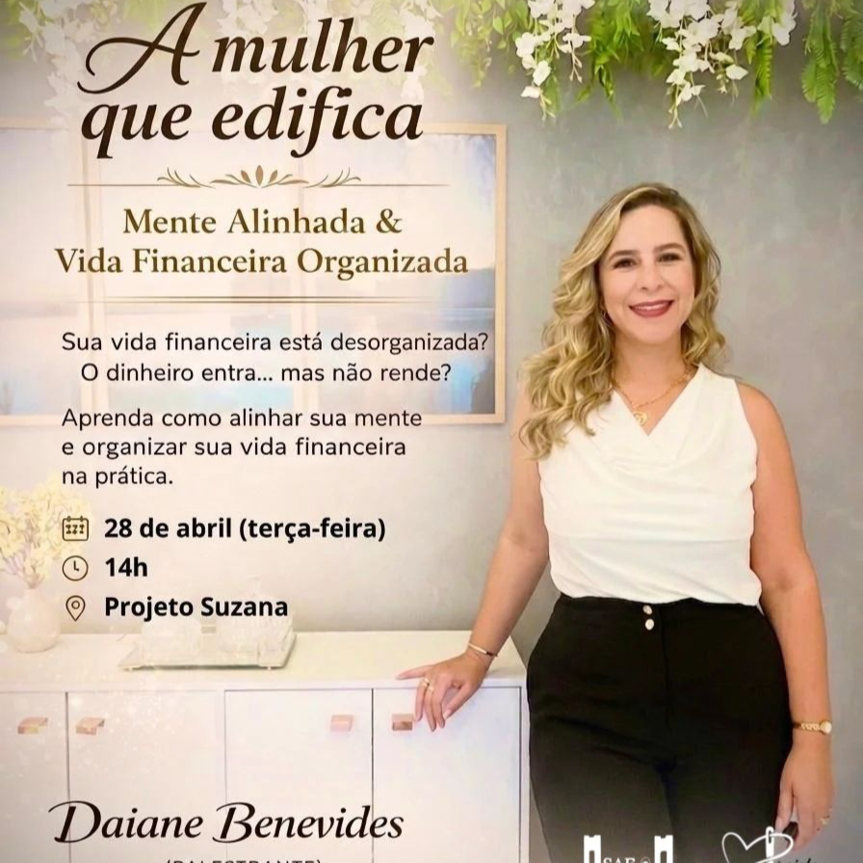 A mulher que edifica: Mente alinhada e vida financeira organizada - 28/04/2026 episode artwork