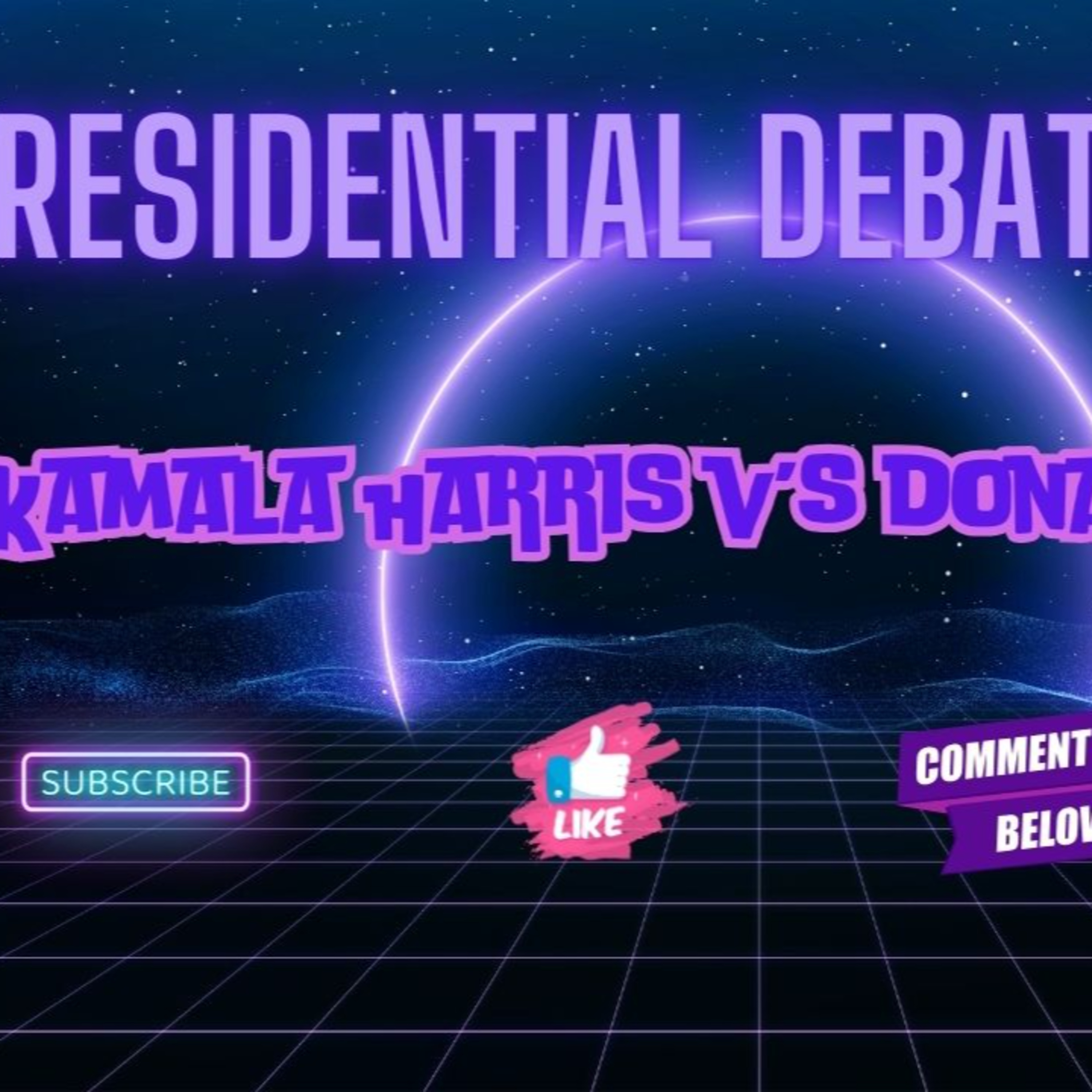 Presidential debate Kamala Harris Vs Donald trump 2024 episode artwork