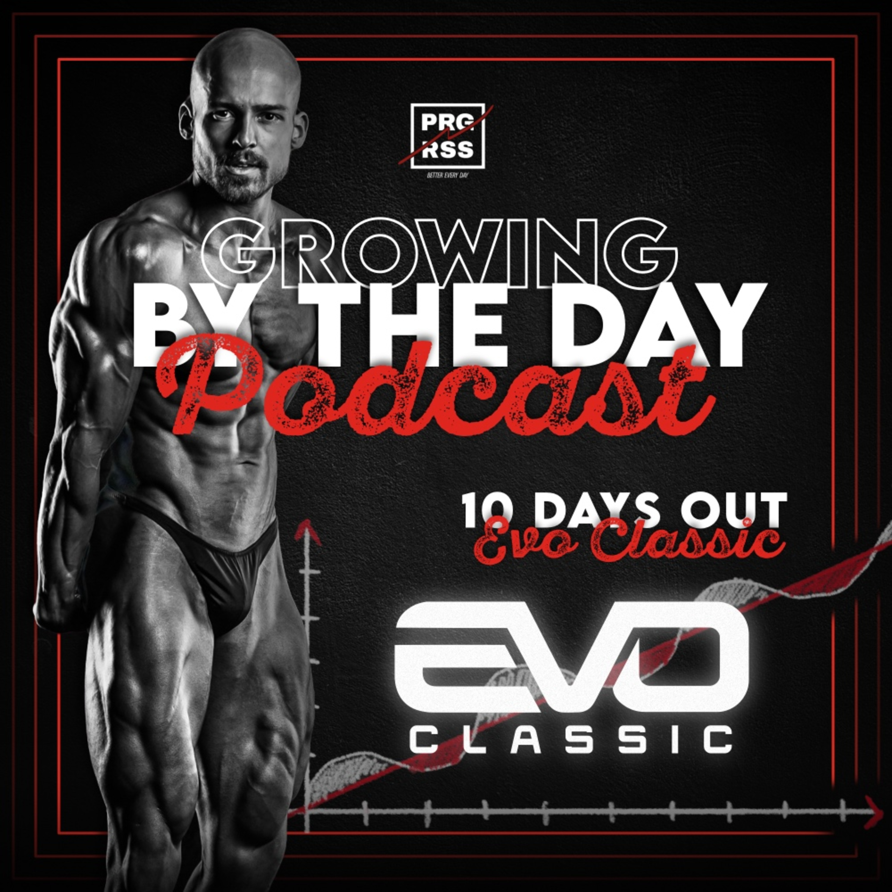 10 Days out EVO CLASSIC - Prep Update, Mentaler Struggle & Glutes Striations(?) | #68