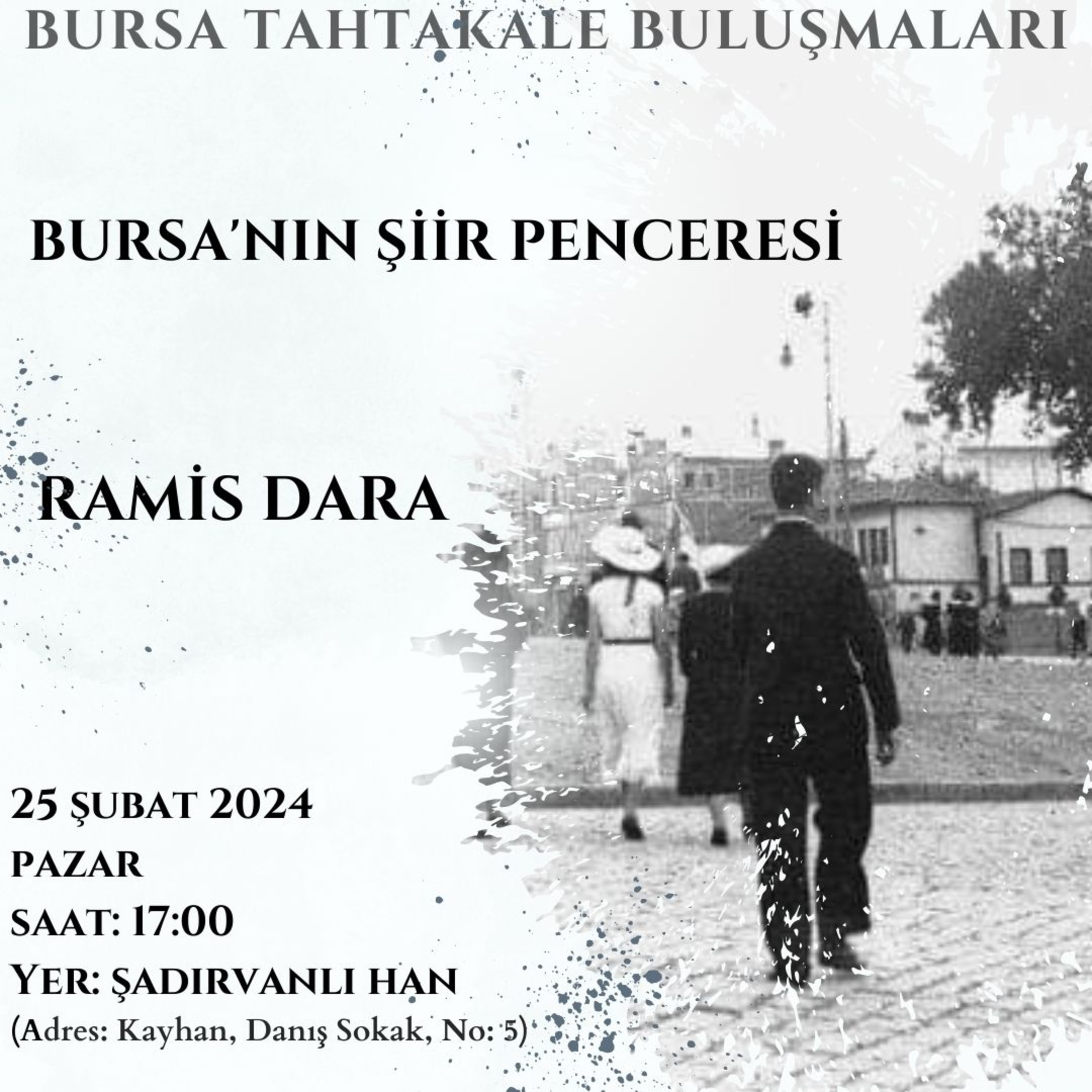 Bursa Tahtakale Buluşmaları - Ramis Dara - Bursa'nın Şiir Penceresi episode artwork