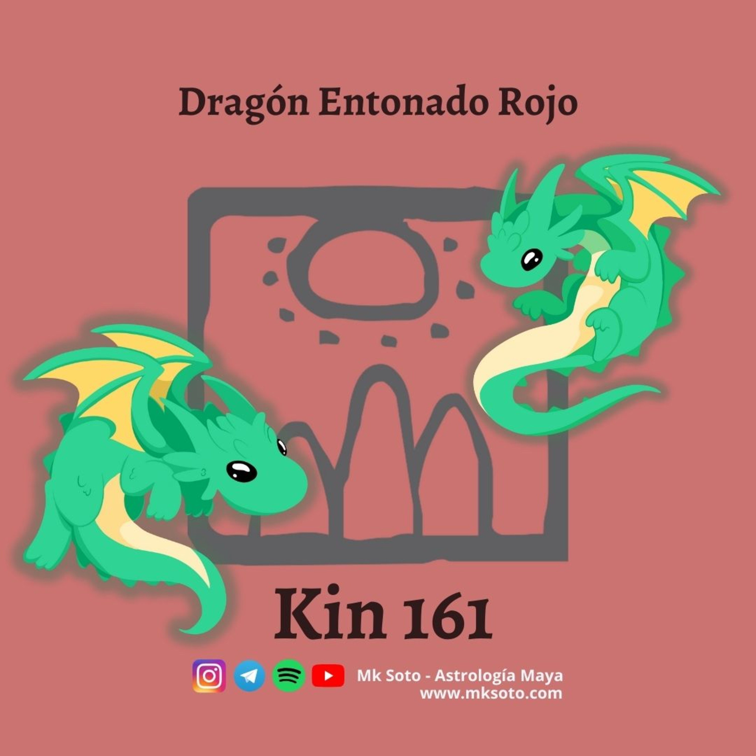 Kin 161 - Dragón Entonado Rojo episode artwork