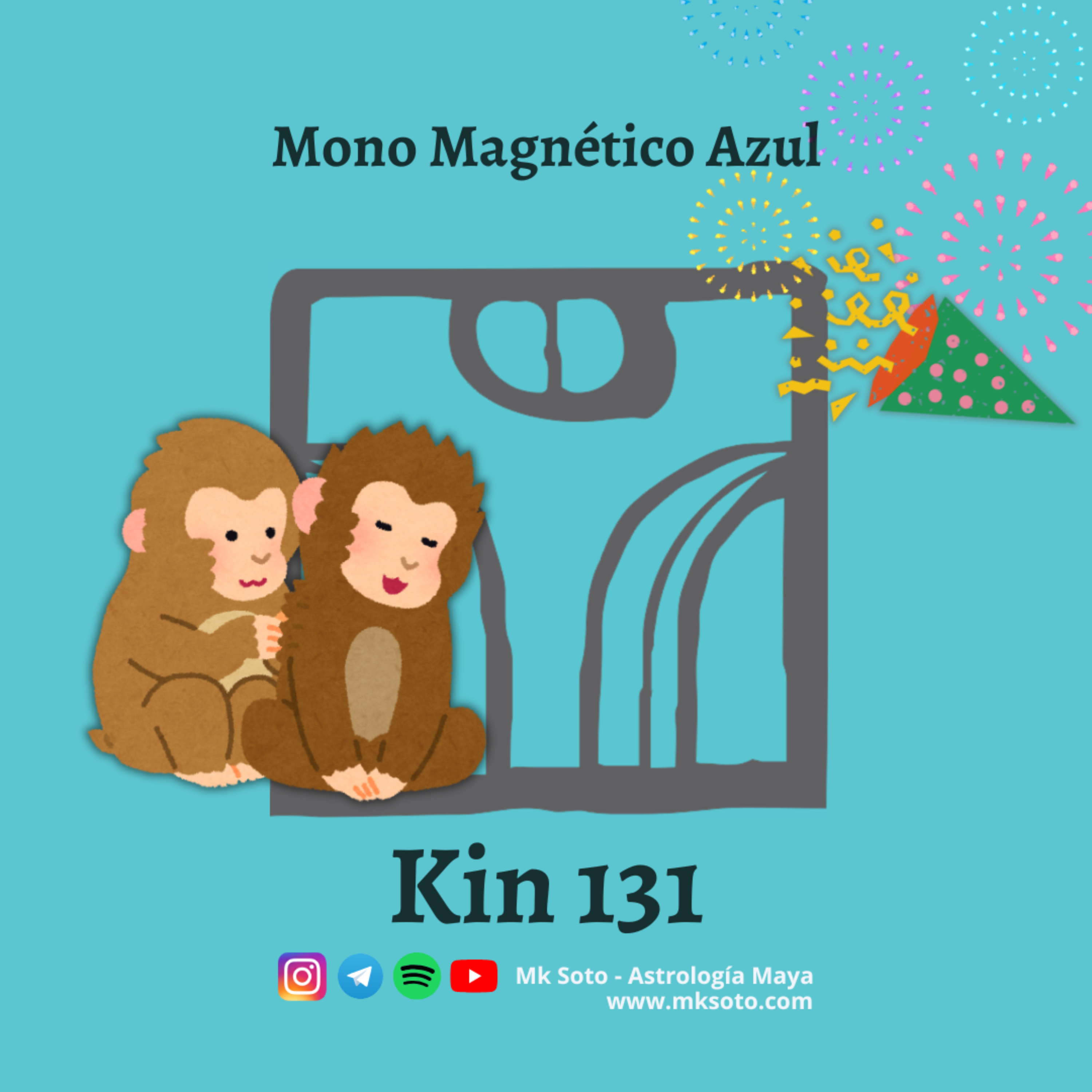 Kin 131 - Mono Magnético Azul episode artwork
