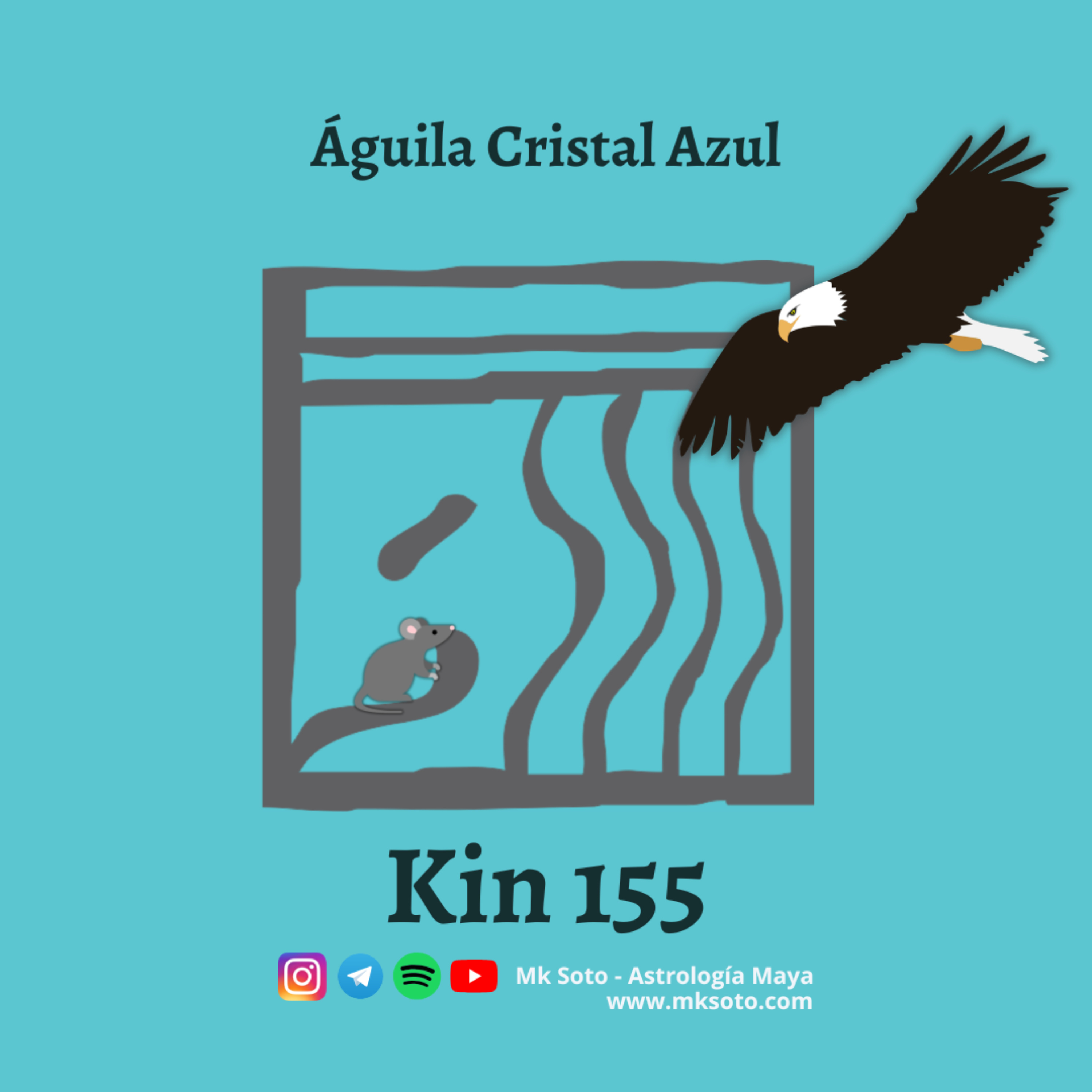 Kin 155 - Águila Cristal Azul  episode artwork